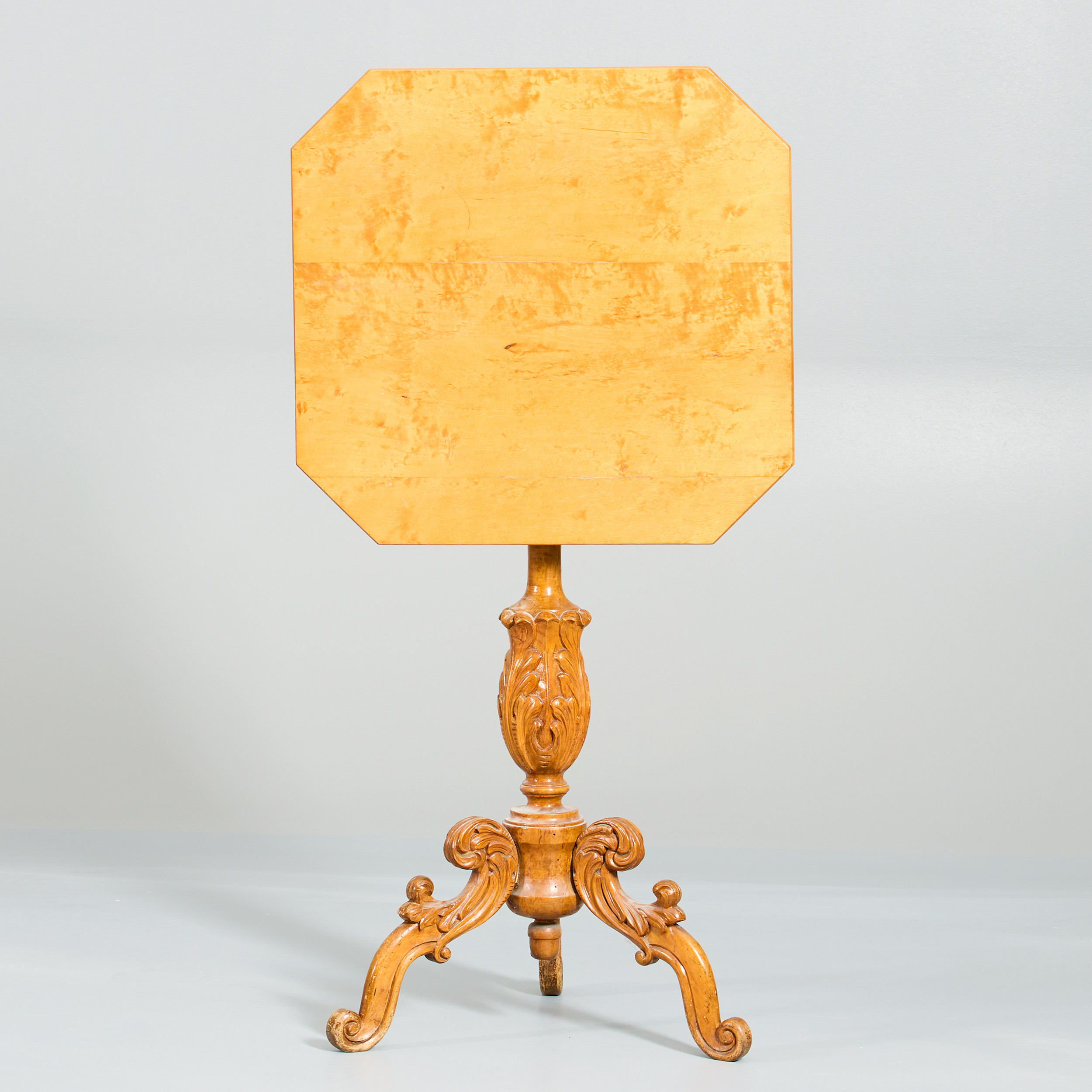 FÄLLBORD. Björk, 1800-talets andra hälft.