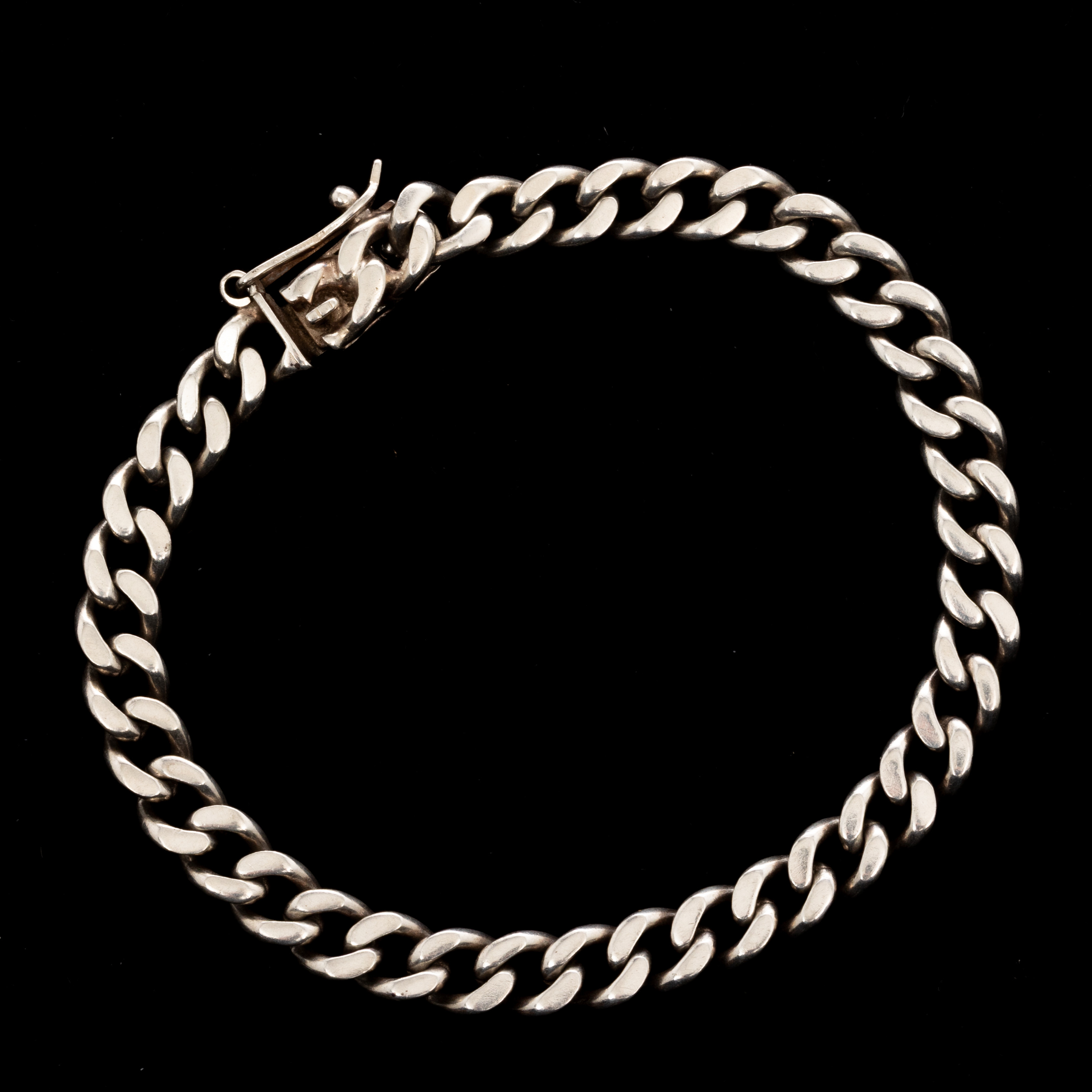 ARMBAND, Sterlingsilver, Pansarlänk, Victor Janson.