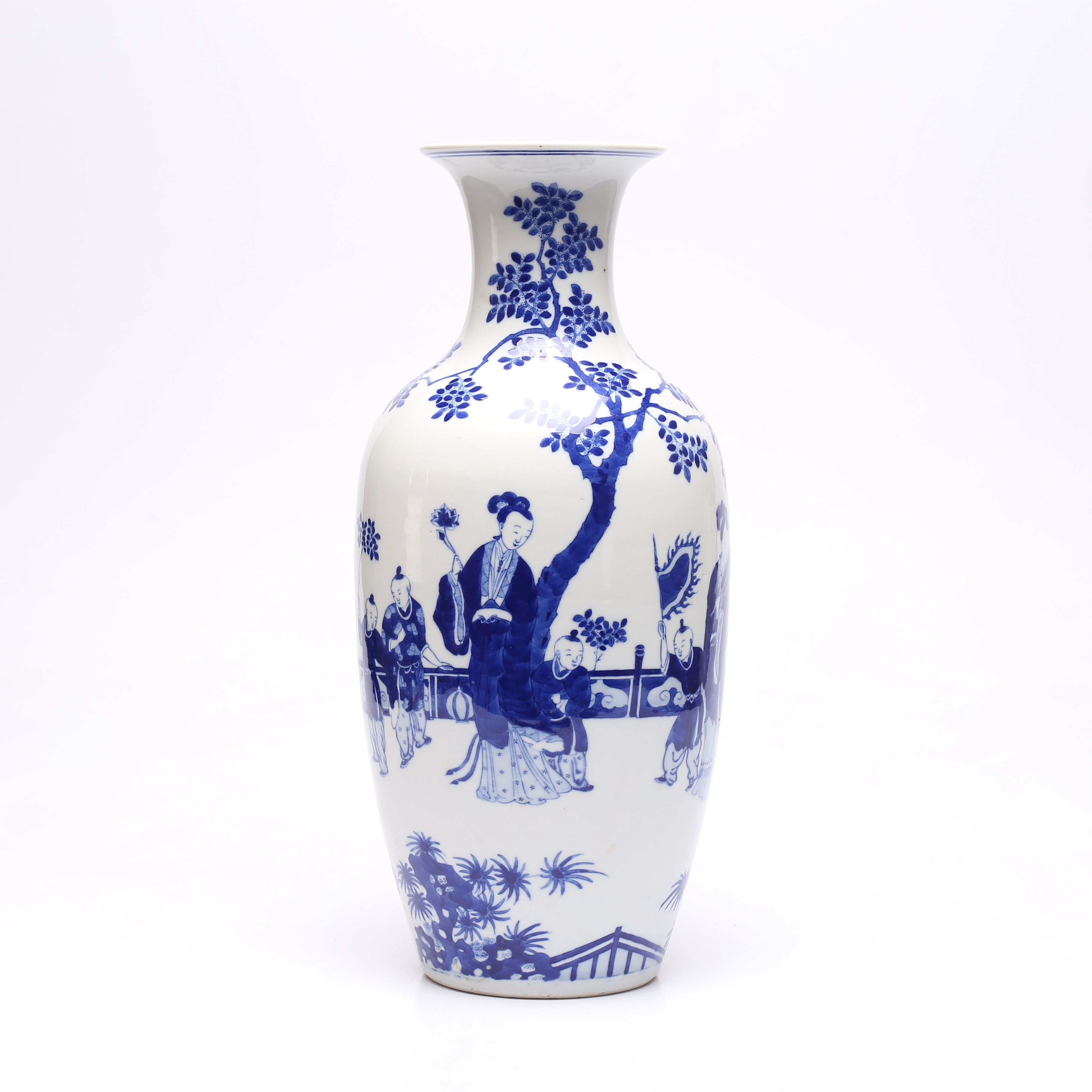 VAS, porslin, Kina, Qingdynastin (1644–1912), 1800-tal.