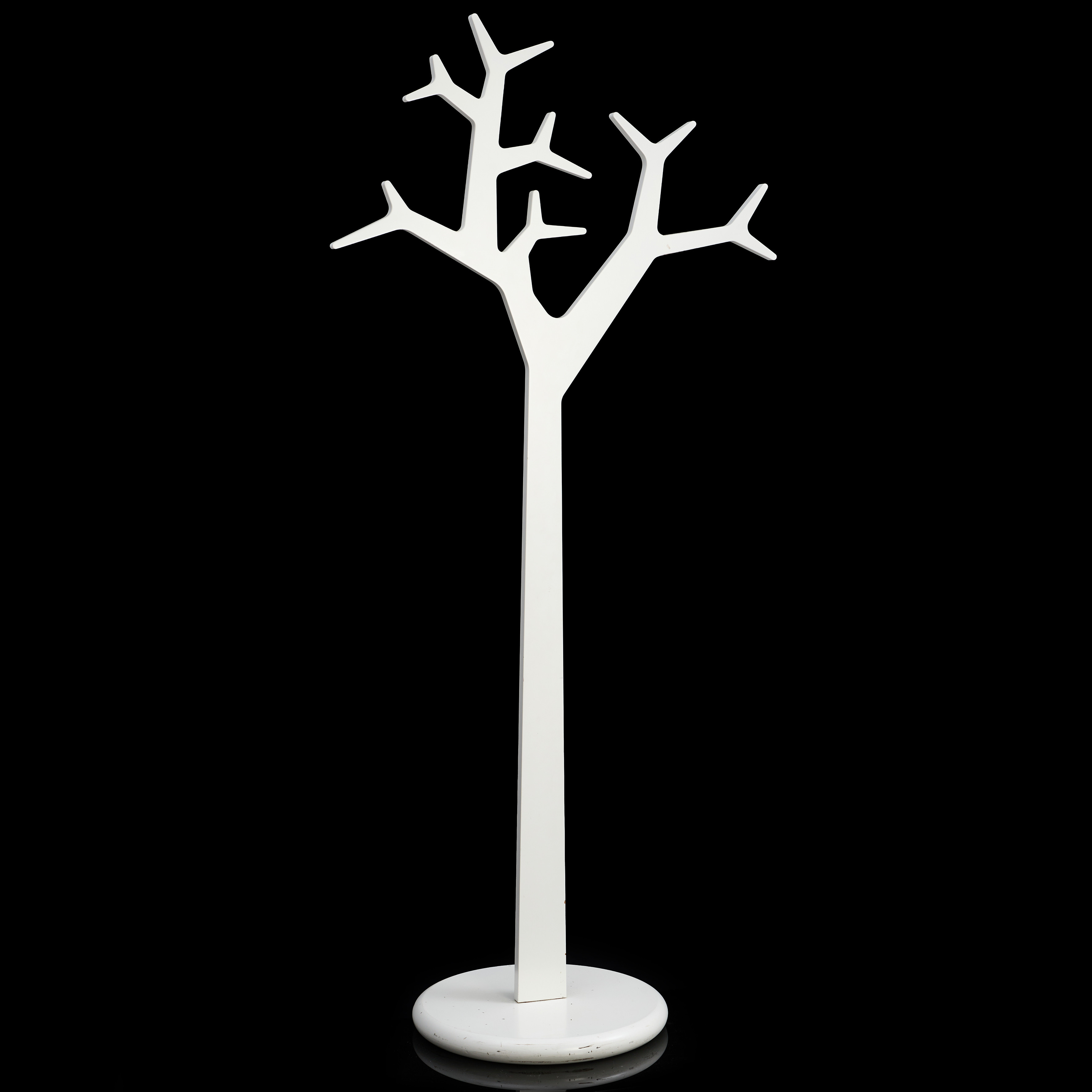 KATRIN OLINA PETURSDOTTIR & MICHAEL YOUNG. Klädhängare, "Tree", Swedese, 2000-tal, vitlackerad, etikettmärkt, golvmodell.