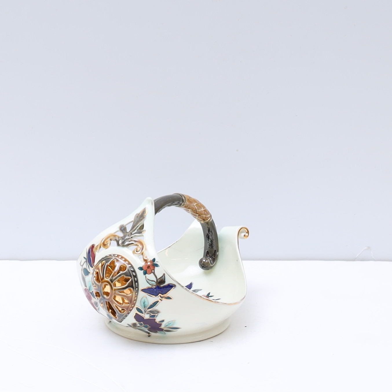 SKÅL, Rörstrand, majolika, 1800/1900-tal.