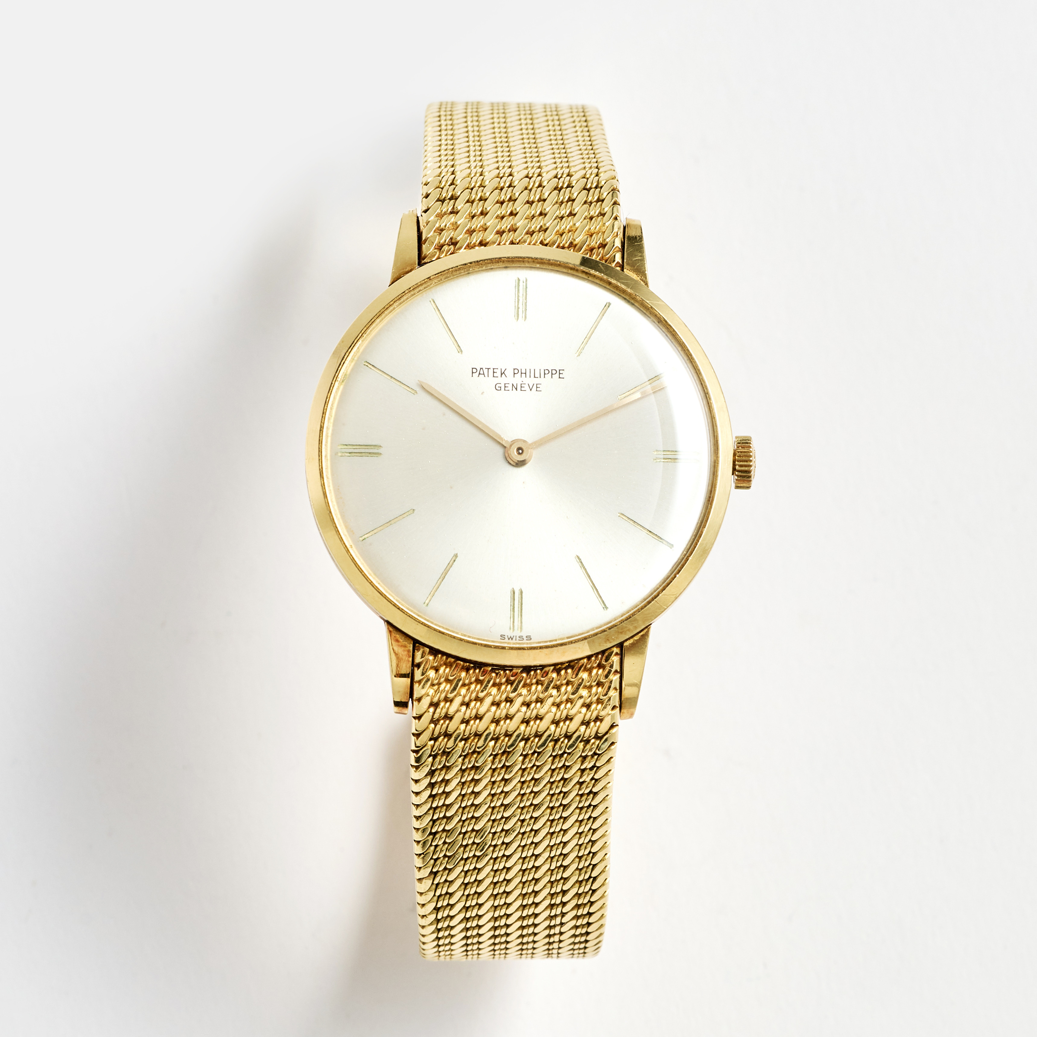 PATEK PHILIPPE, Calatrava, armbandsur, 33 mm, 18K guld, ca 1965.