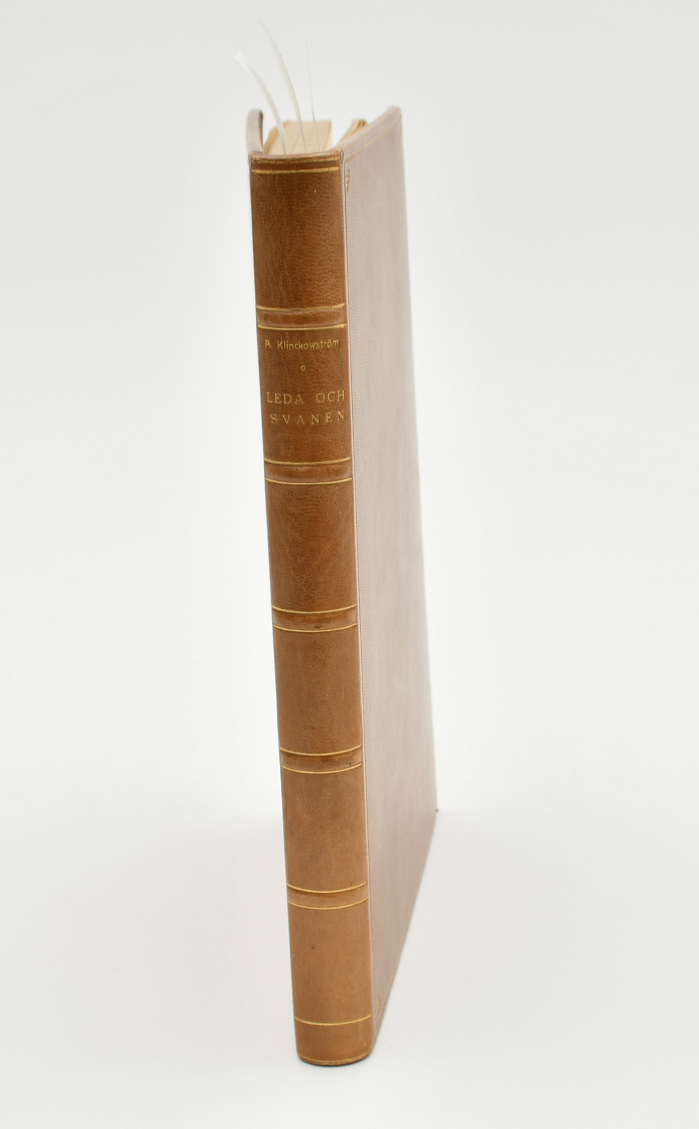 KLINCKOWSTRÖM, AXEL. Leda och svanen. En ikonografisk studie.