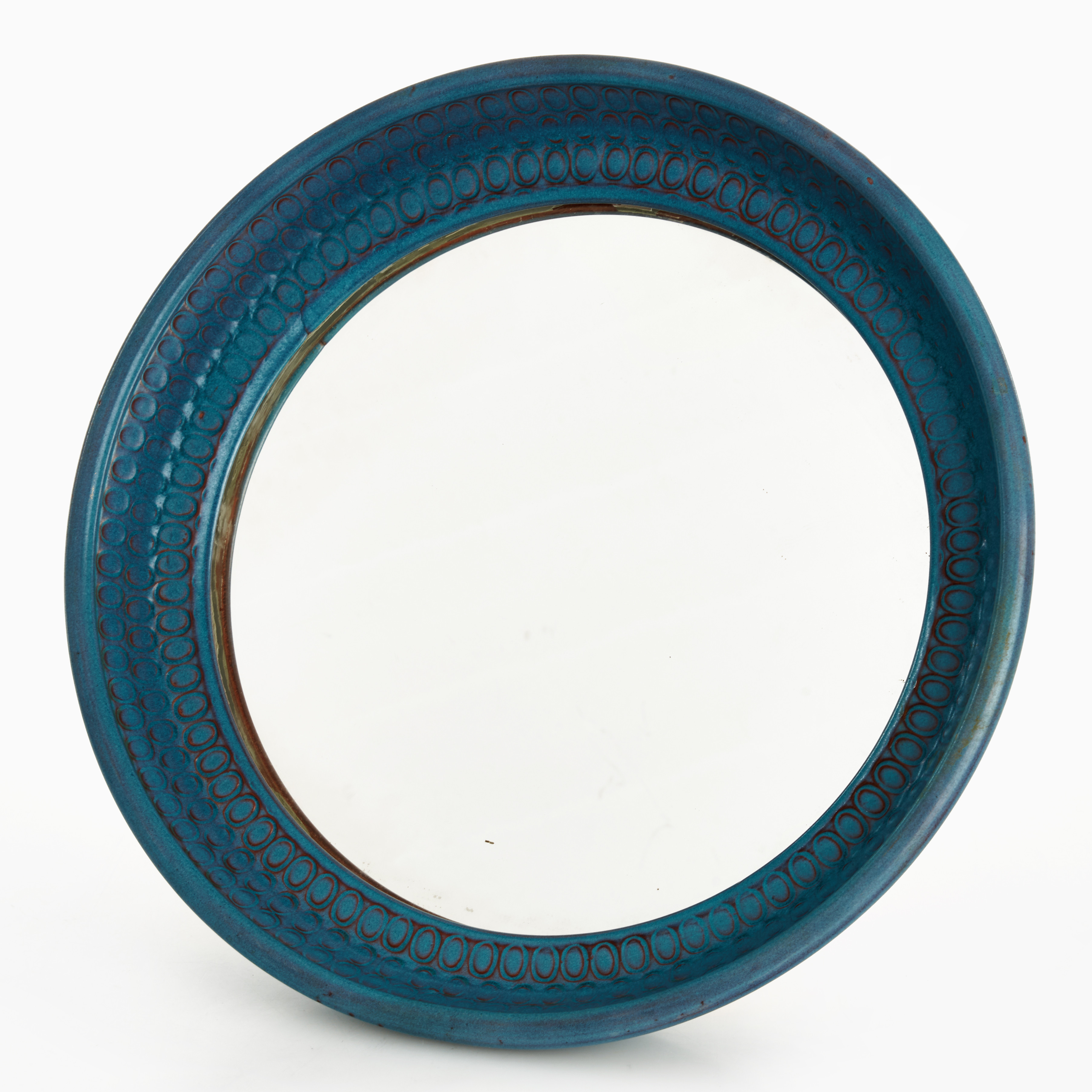 STIG LINDBERG. Spegel, signerad Stig L. Studiohanden, Gustavsberg.