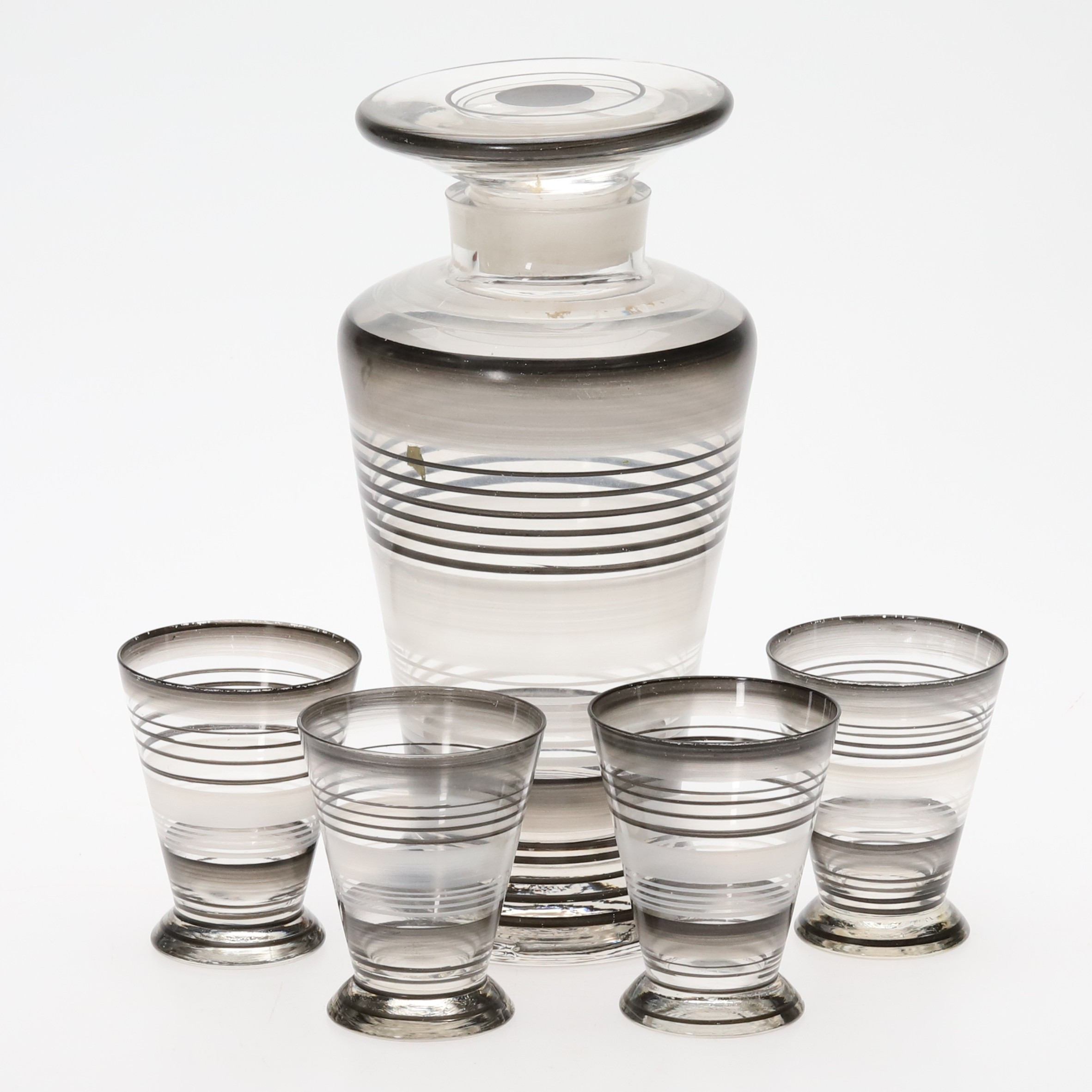 COCKTAILSET. 5 delar. Art Deco.