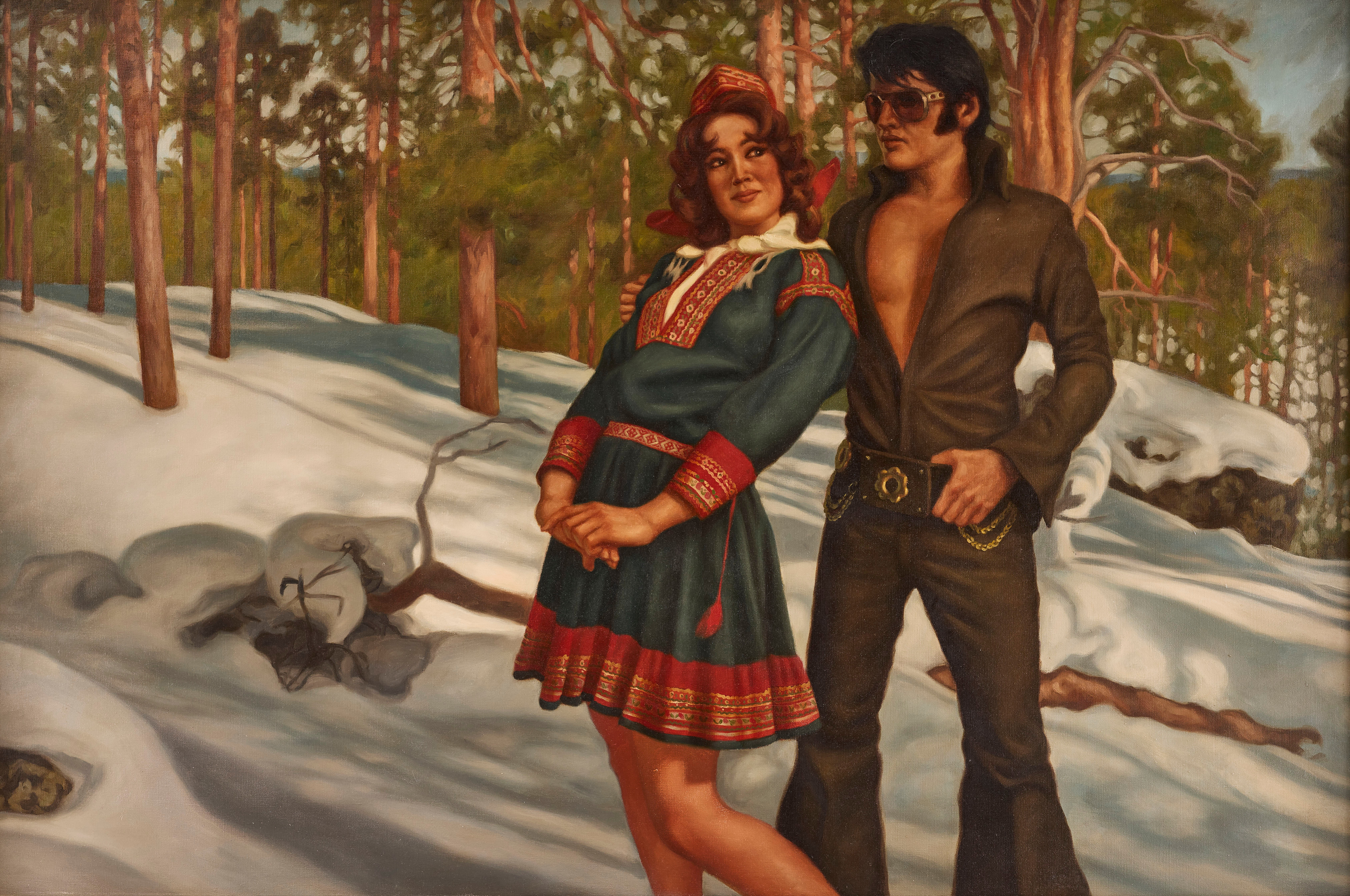 MARKKU LAAKSO. "Samisk flicka och Elvis / Lapintyttö ja Elvis".