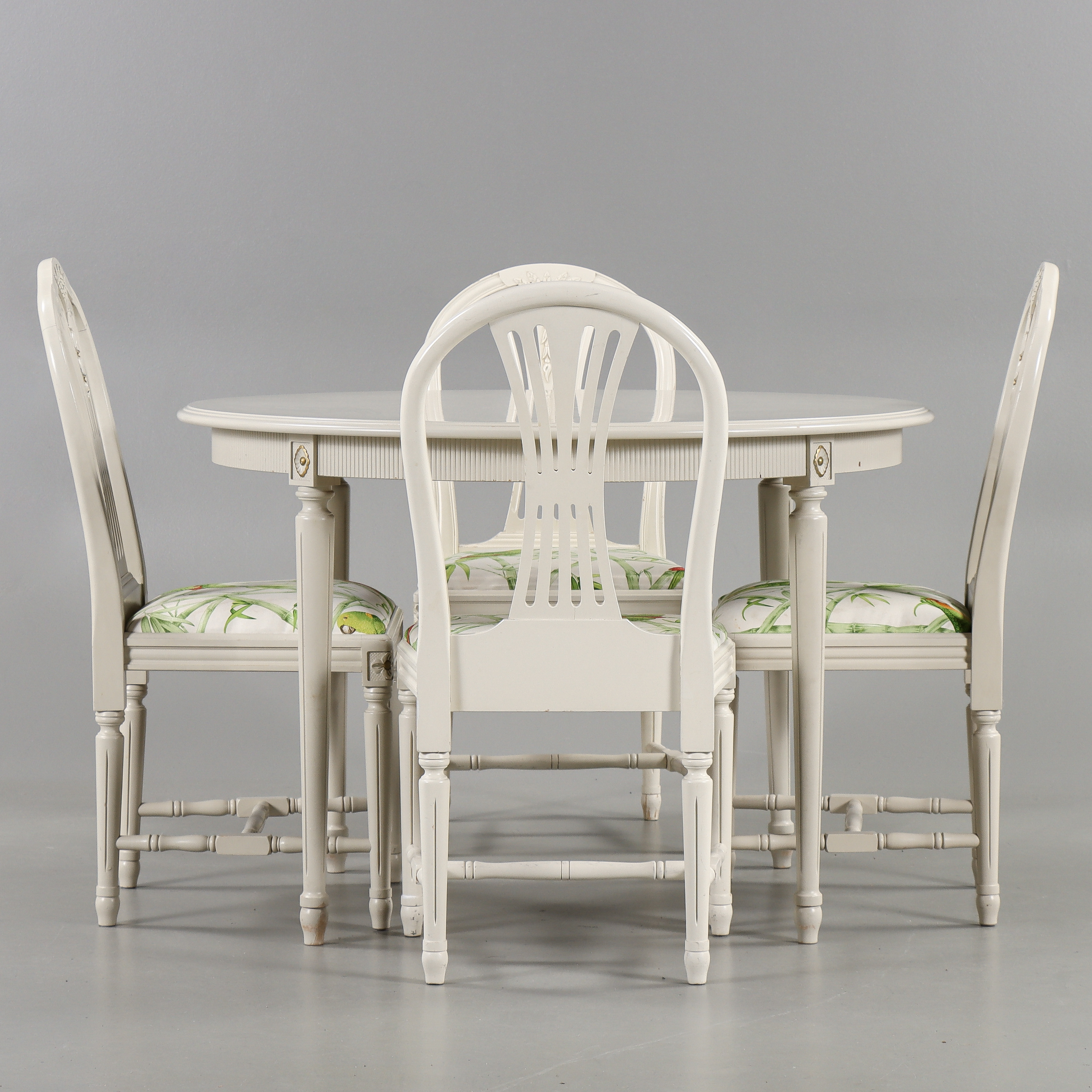 MATGRUPP Gustaviansk stil, 1900-talets andra hälft.