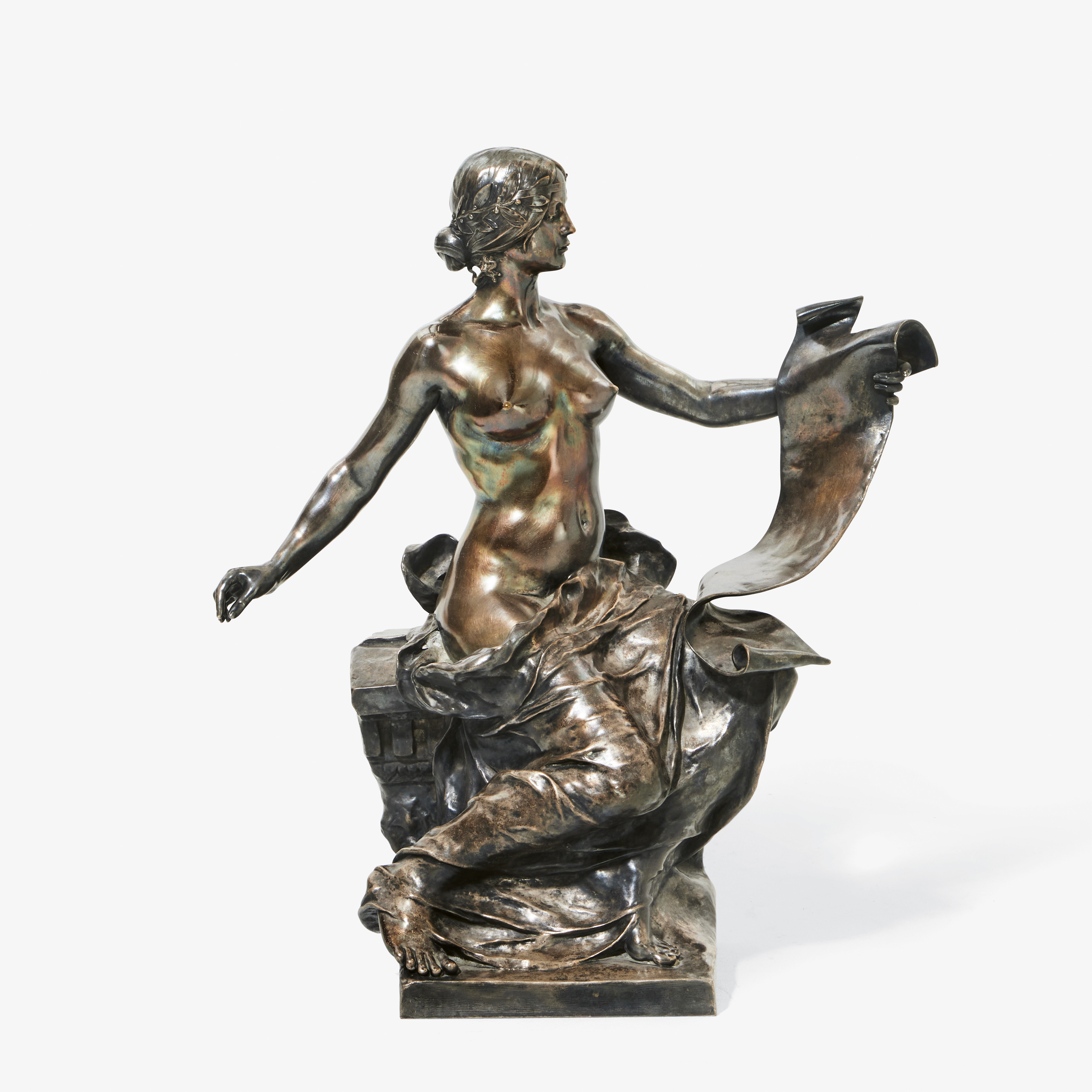 GEORGES BAREAU (FRANCE 1866–1931). ”La Poésie”.