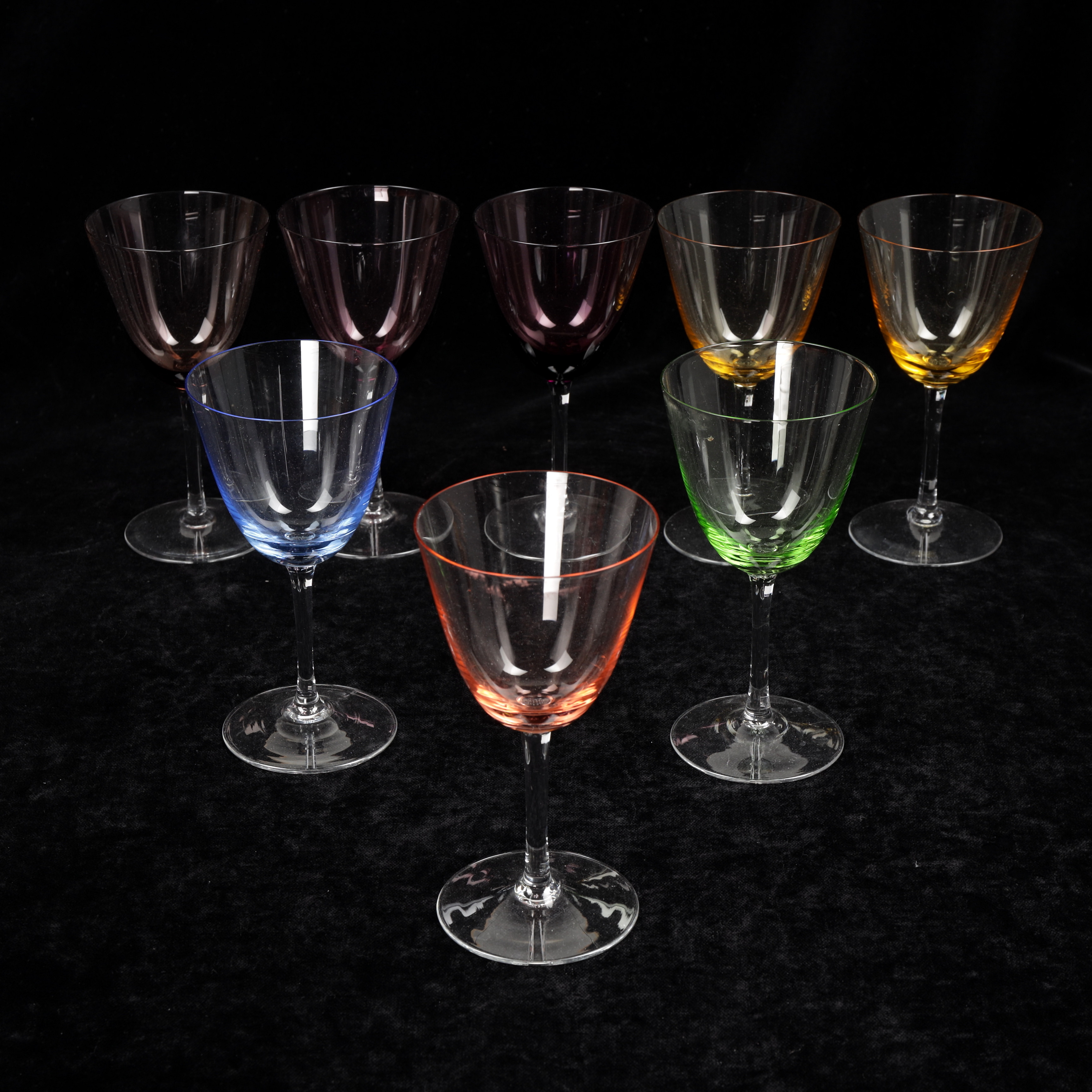 VINGLAS, 8 st, 1950-tal.