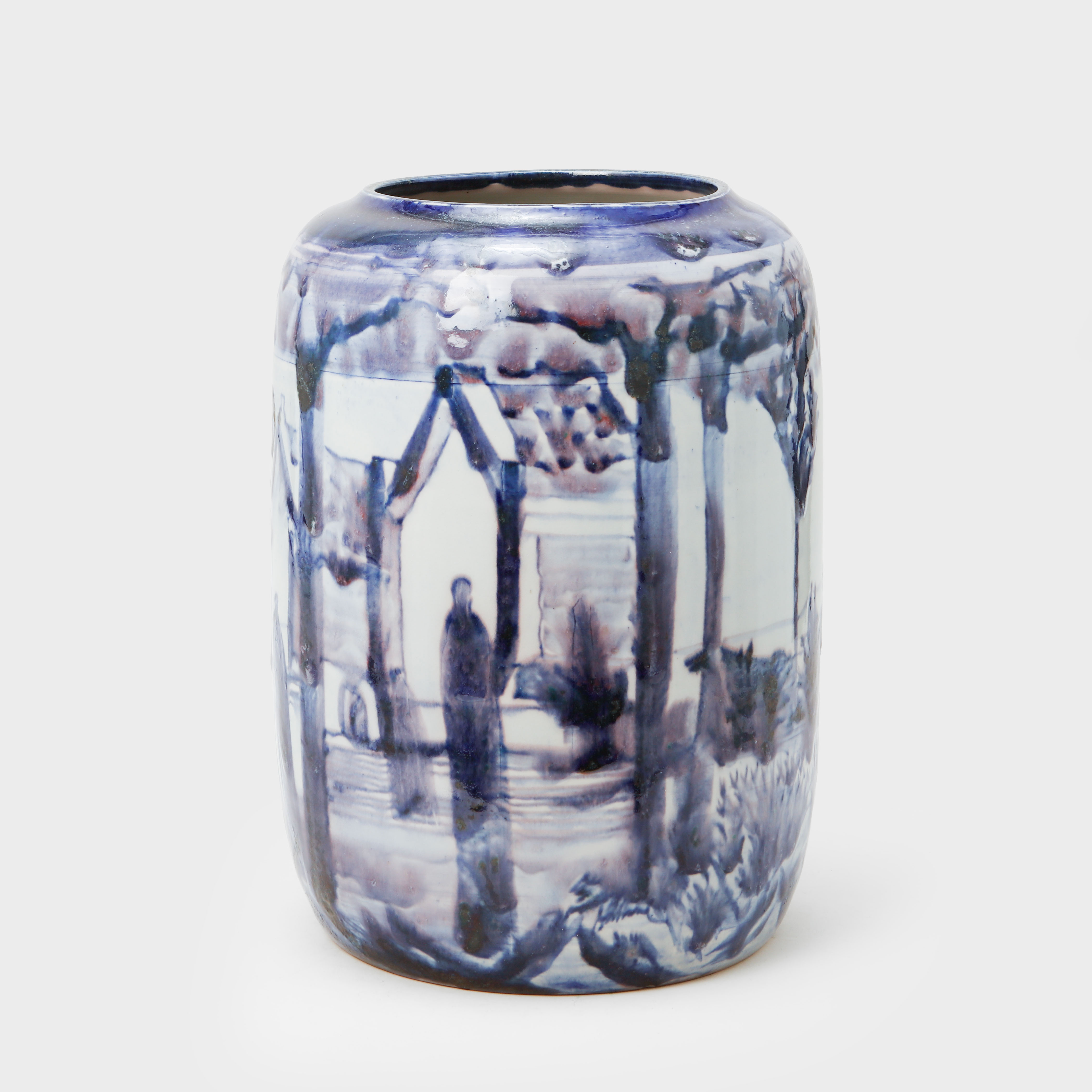 CARL-HARRY STÅLHANE. Golvvas, stengods, Designhuset, signerad.