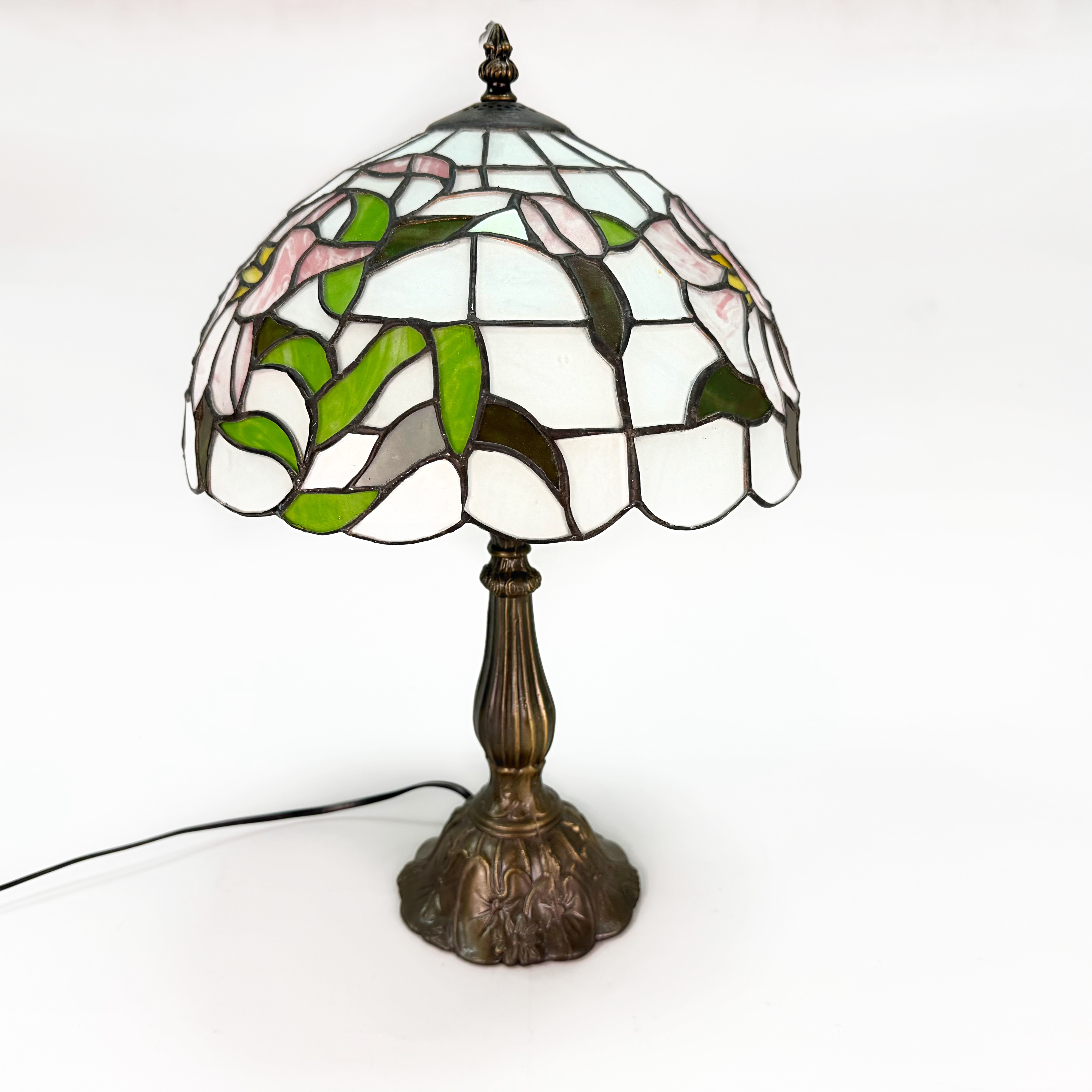 BORDSLAMPA, Tiffanystil, Cima, 1900 tal.