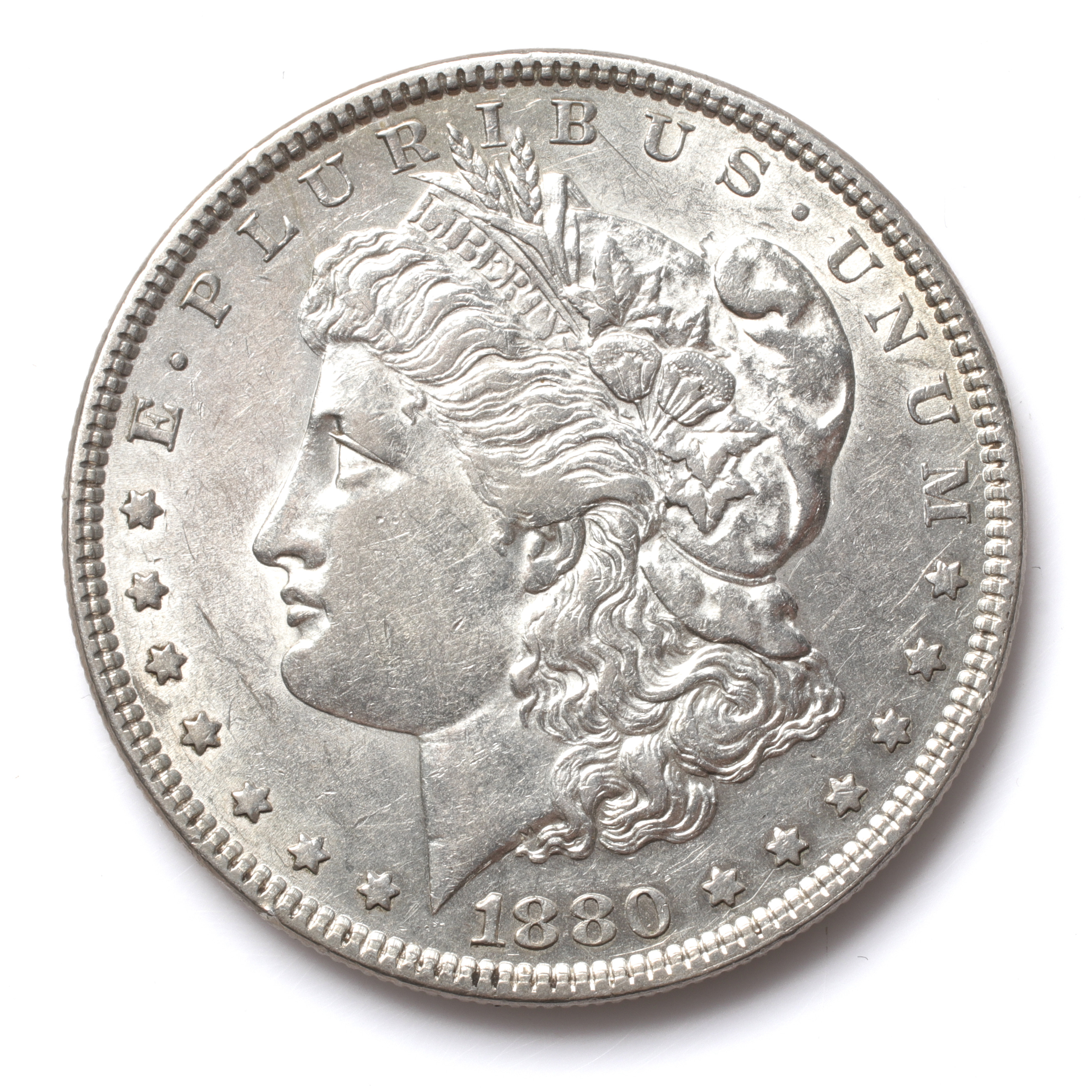 MYNT, silver, 1 Dollar, USA, 1880, Philadelphia.