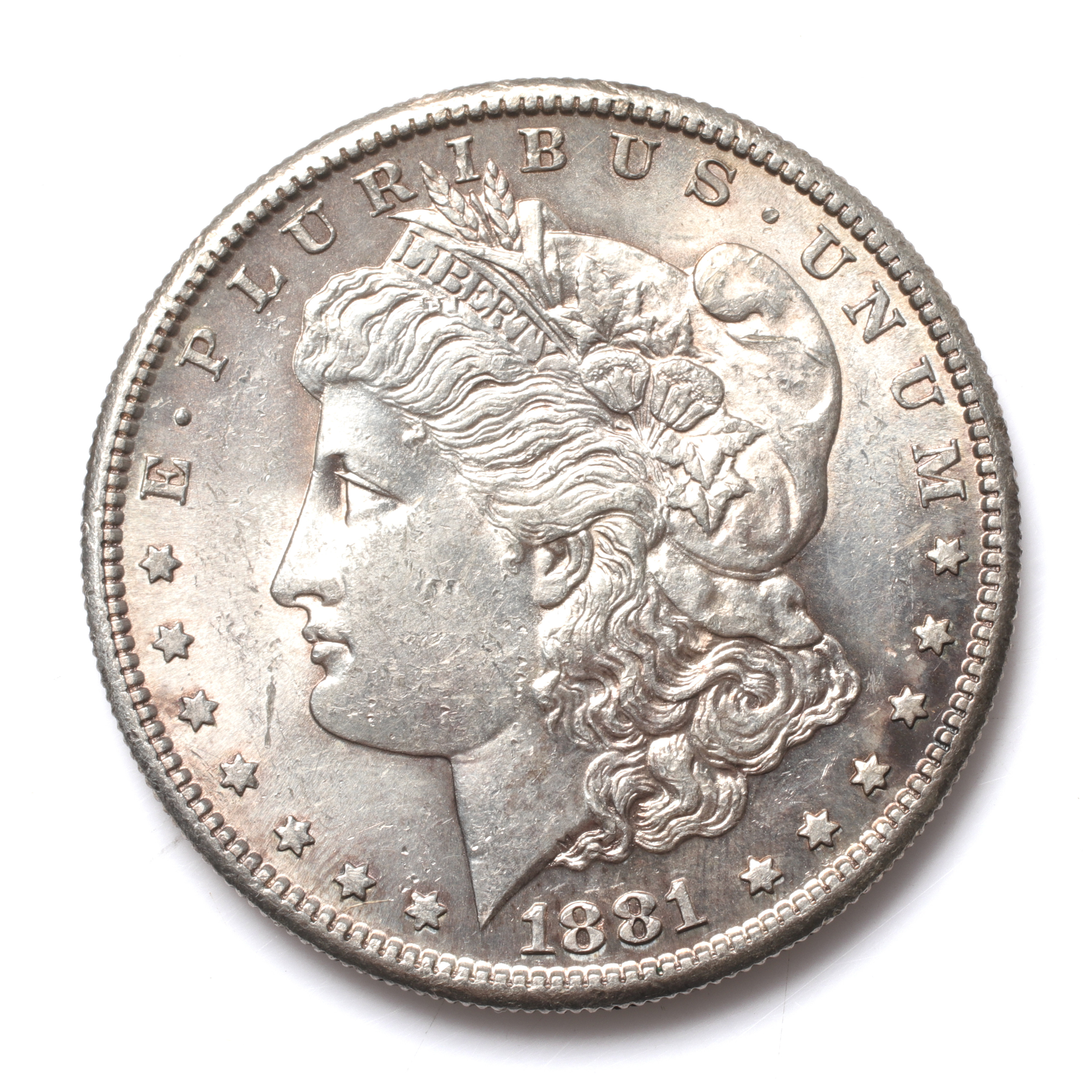 MYNT, silver, 1 Dollar, USA, 1881, San Francisco.