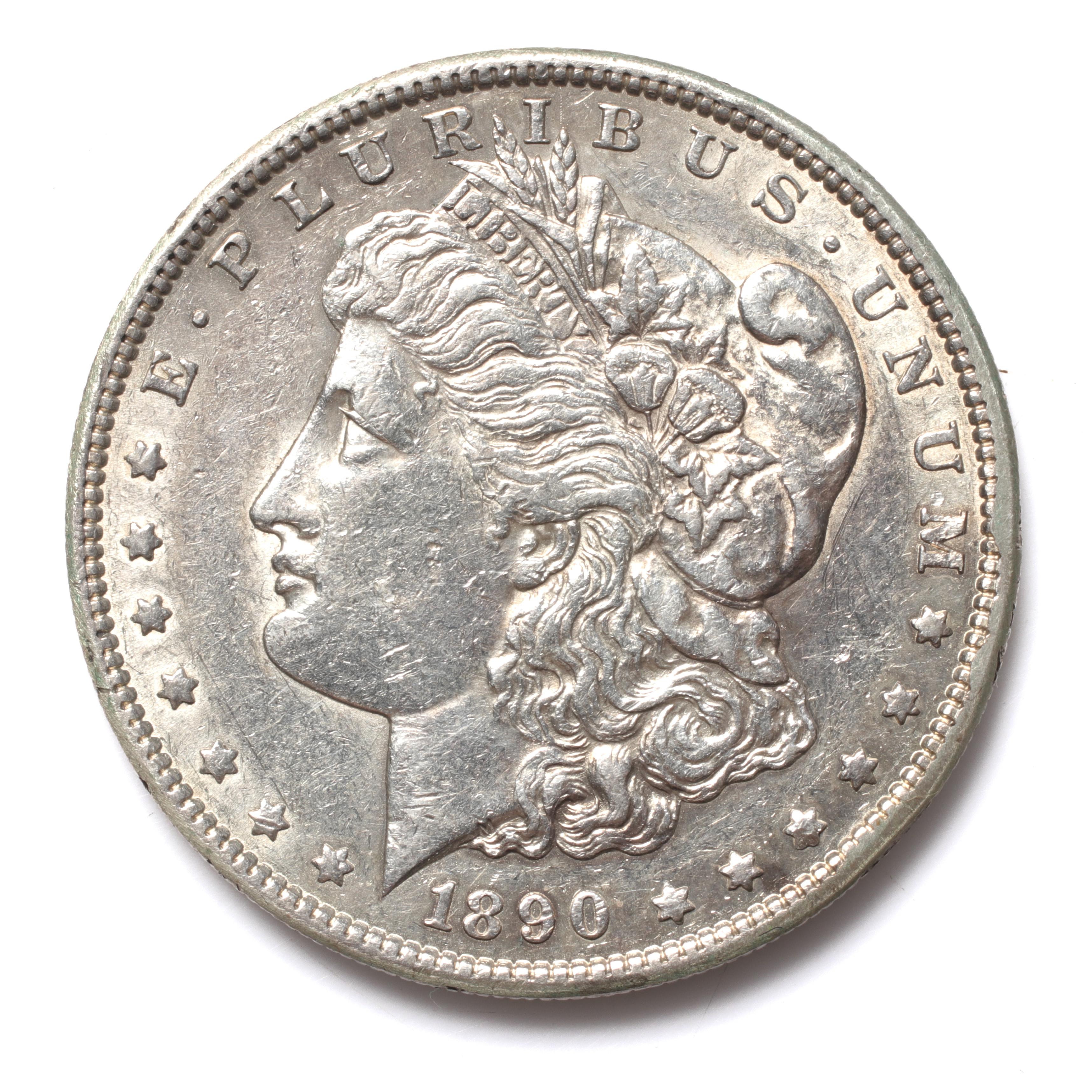 MYNT, silver, 1 Dollar, USA, 1890, San Francisco.