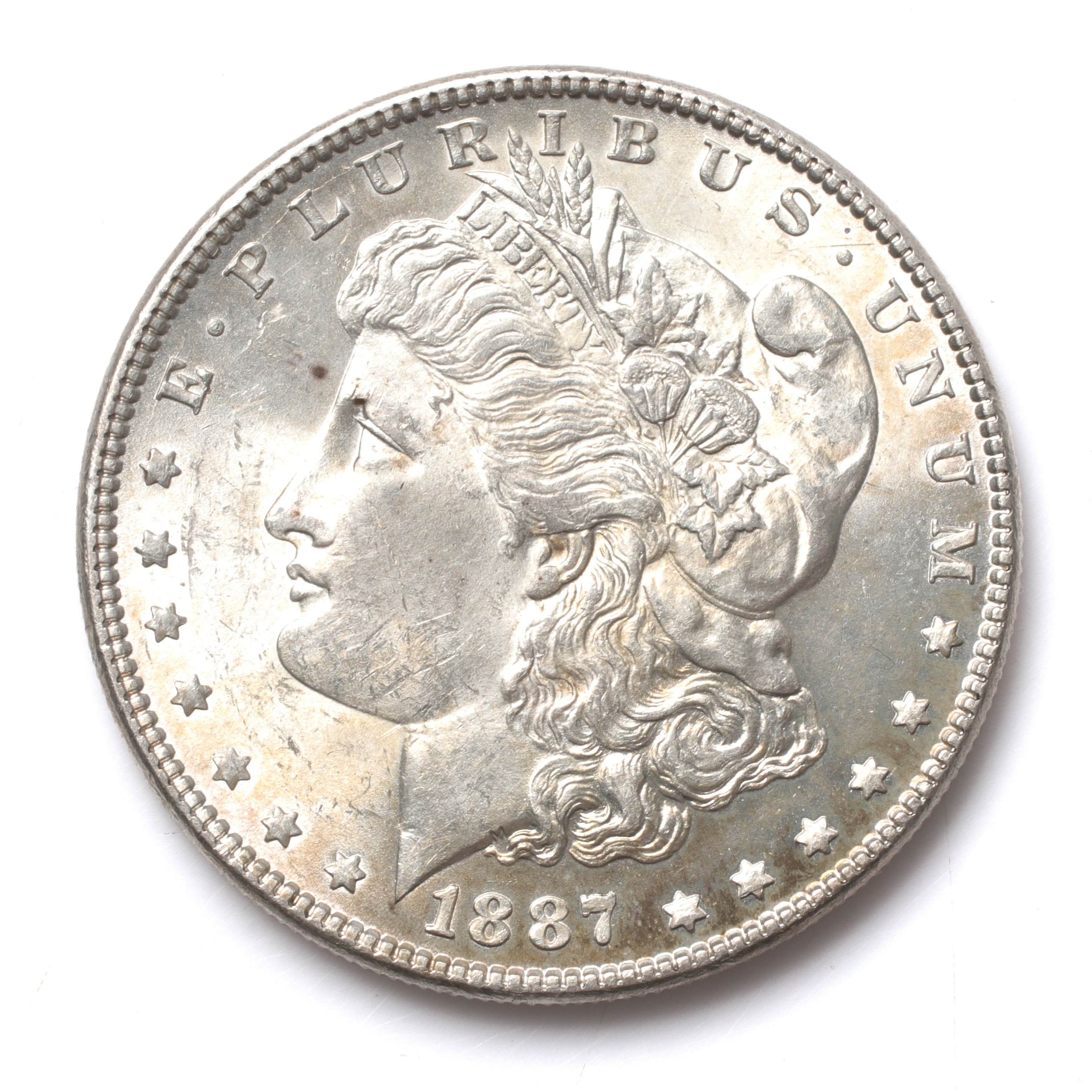 MYNT, silver, 1 Dollar, USA, 1887, Philadelphia.