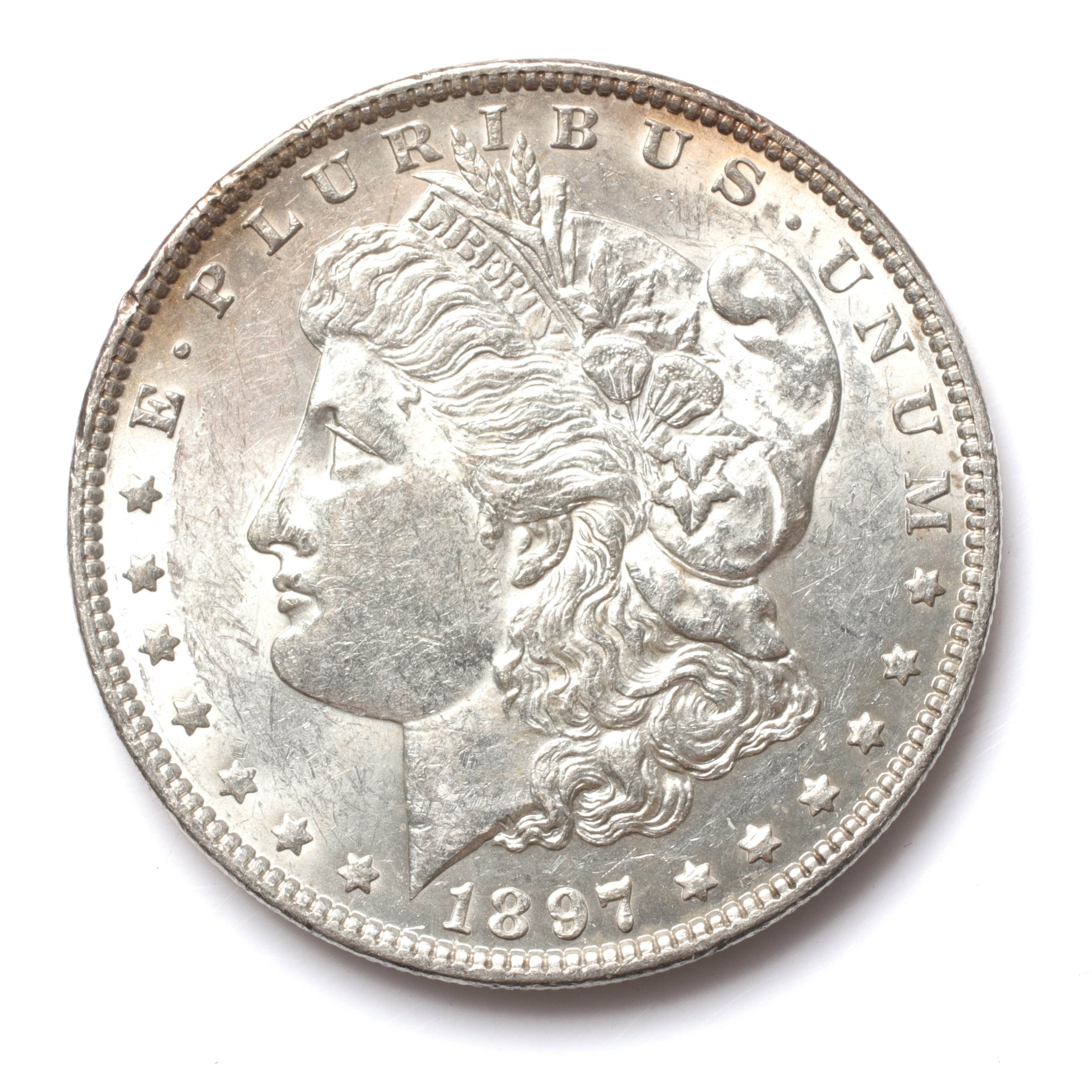 MYNT, silver, 1 Dollar, USA, 1897, Philadelphia.