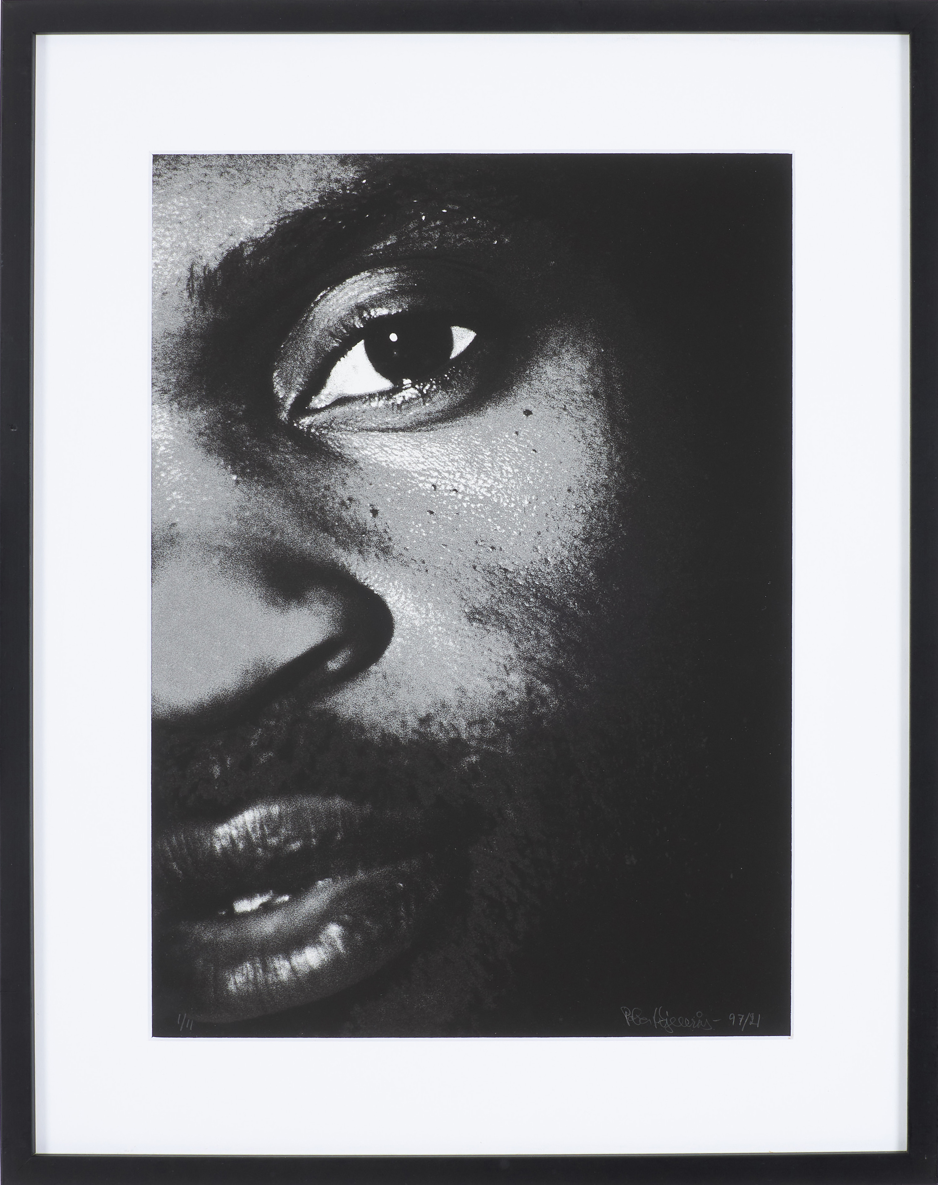 PETER KJELLERÅS (F. 1947). "Dr. Alban 1997", fotografi, signerad och numrerad 1/11.