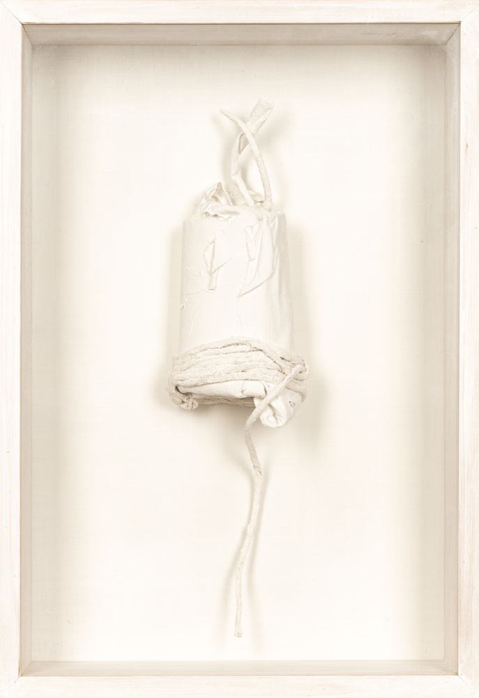 RUNE HAGBERG. Blandteknik i låda, Signerad.