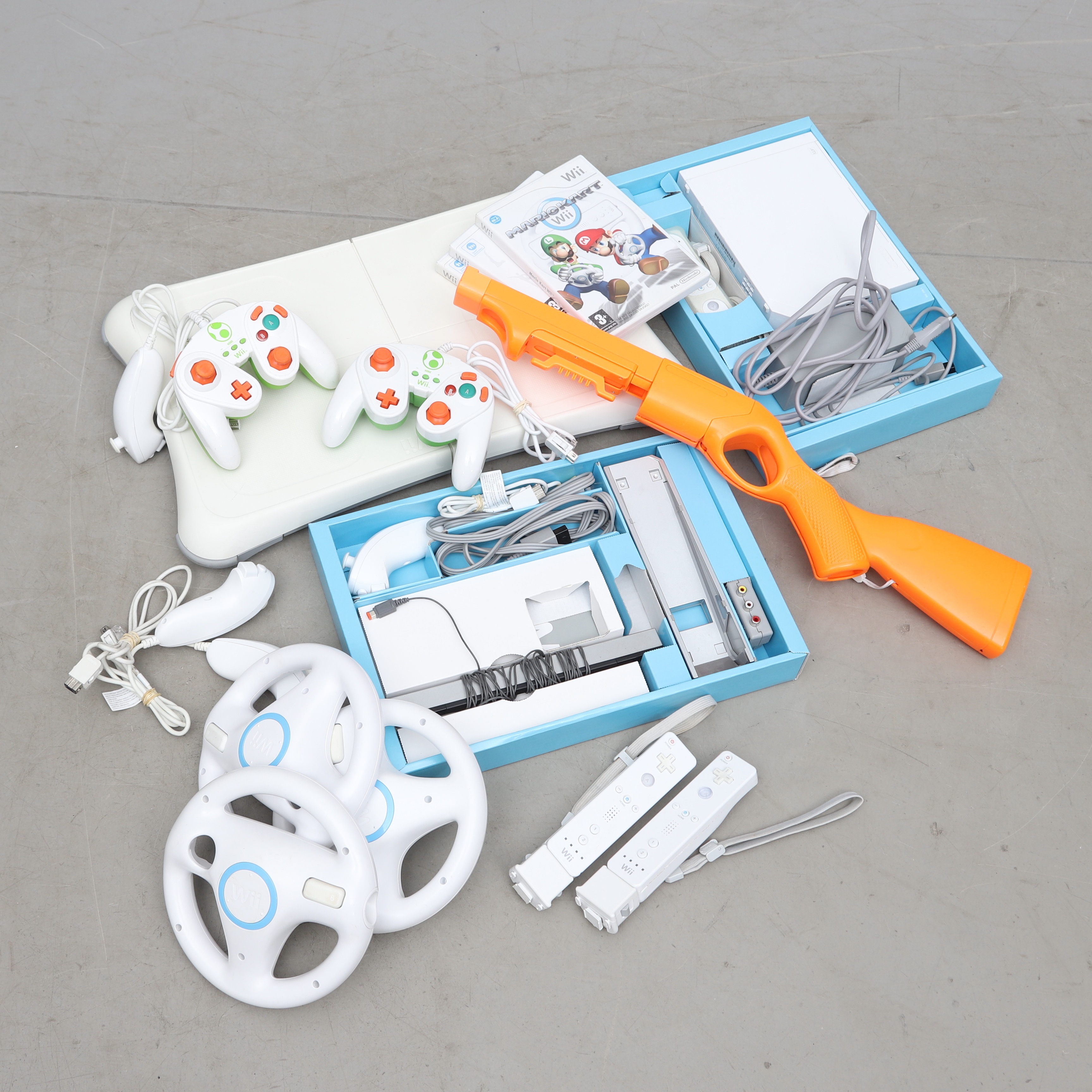 SPEL, Wii, Nintendo, parti konsol, kontroller, spel, tillbehör.