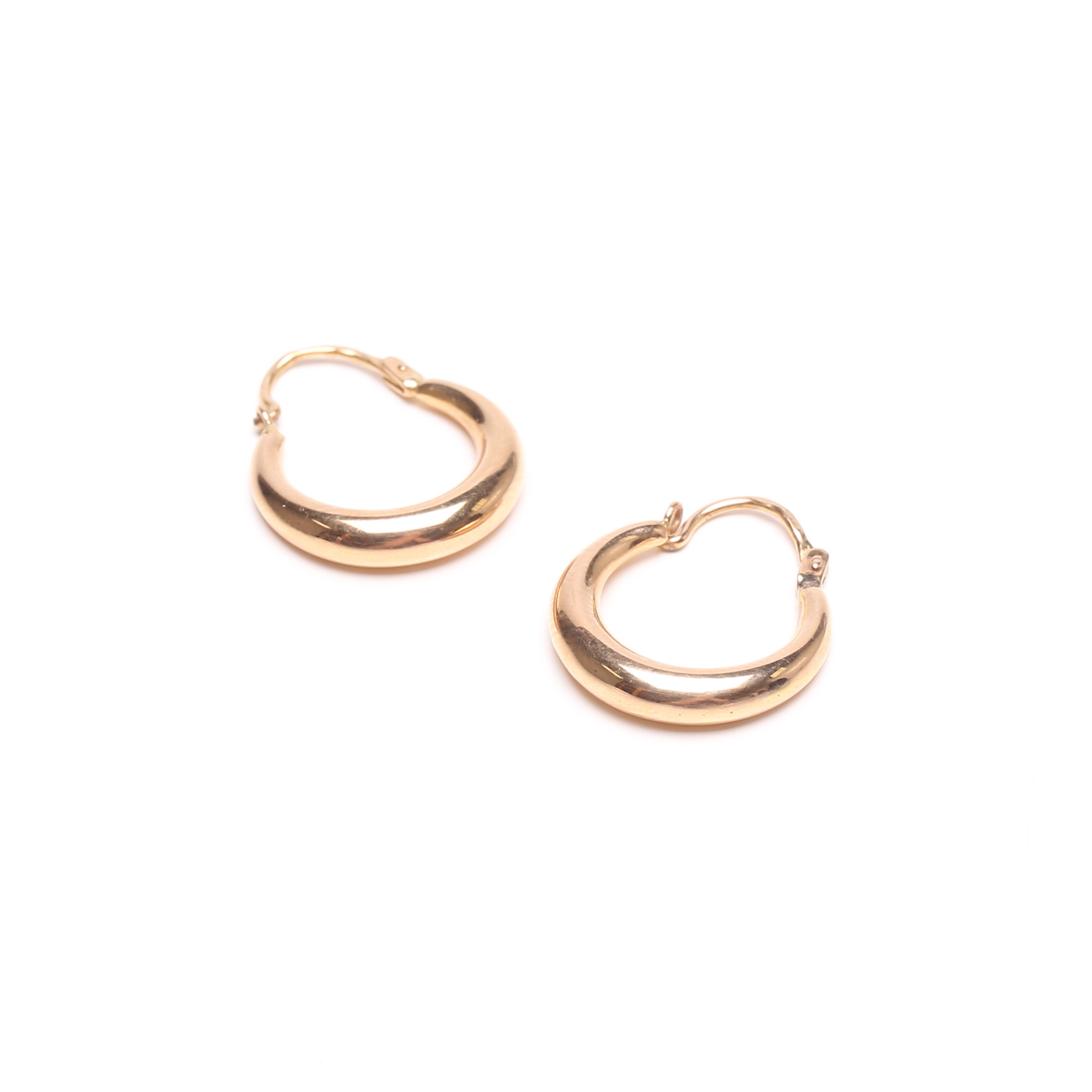 ÖRHÄNGEN, ett par, 18k guld, vikt ca 1,7 gram.