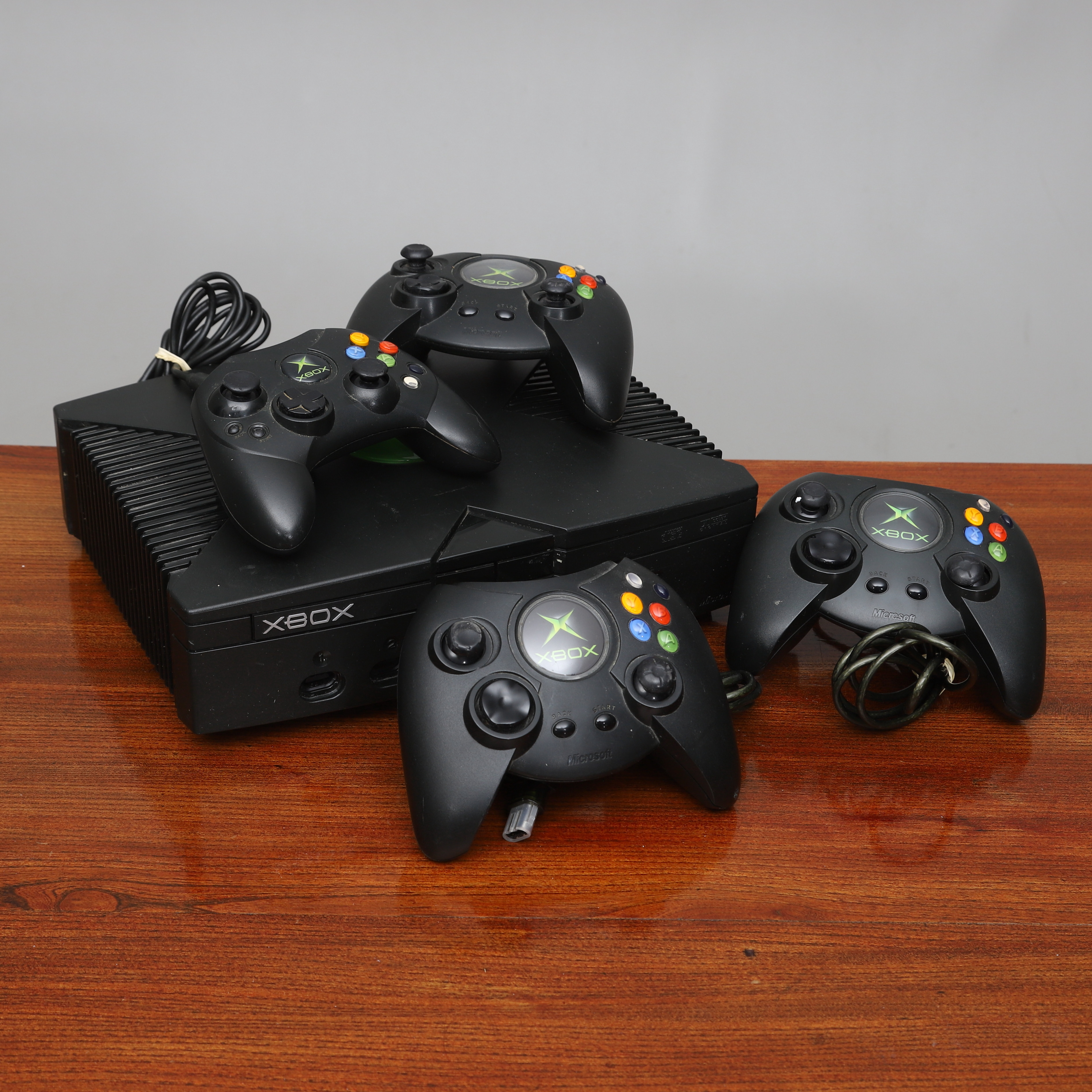 SPEL, XBOX, Microsoft, parti, med tillbehör.