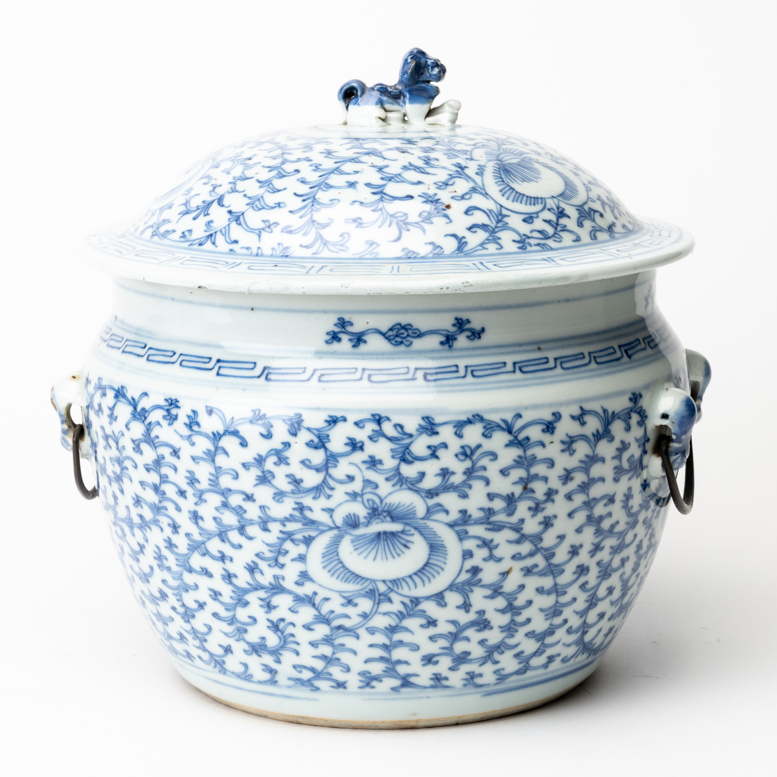 TERRIN med LOCK, kina Qingdynastin, 1800-tal.