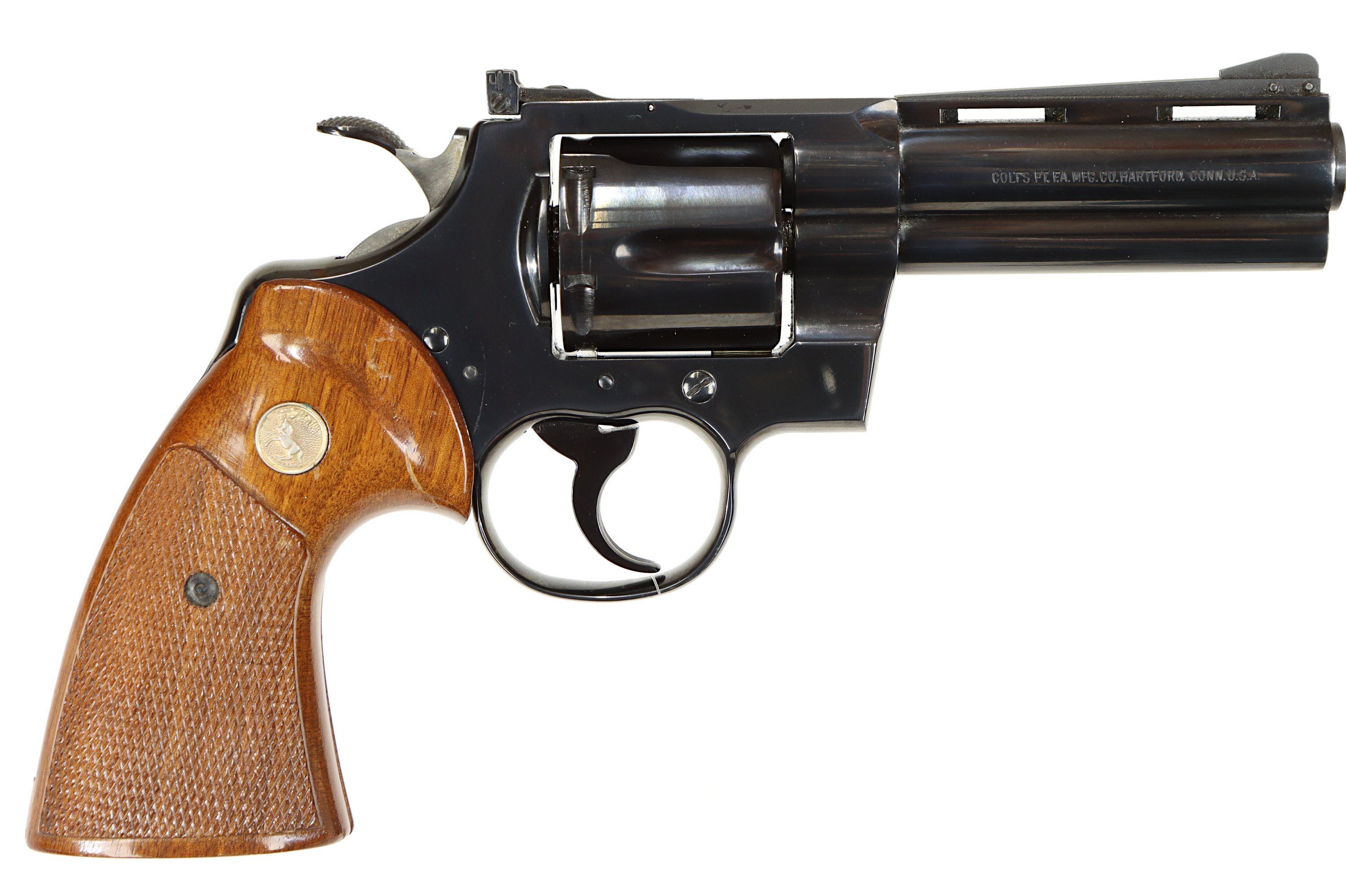 REVOLVER, fabrikat Colt, modell Python, kaliber .357 Magnum, tillv.nr E59812, se-nr SE0208093.