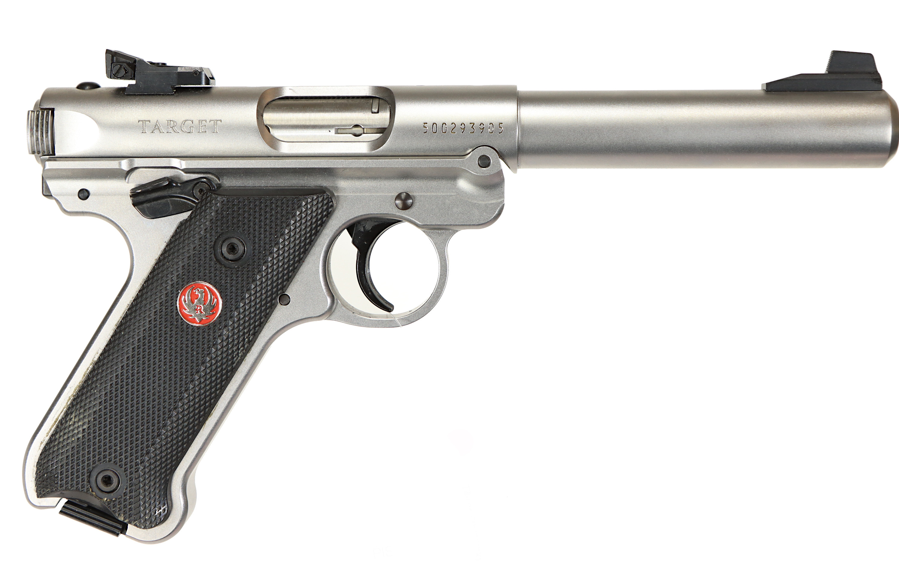 PISTOL, fabrikat Ruger, modell MKIV Target, kaliber .22LR, tillv.nr 500293905, se-nr SE3412426.
