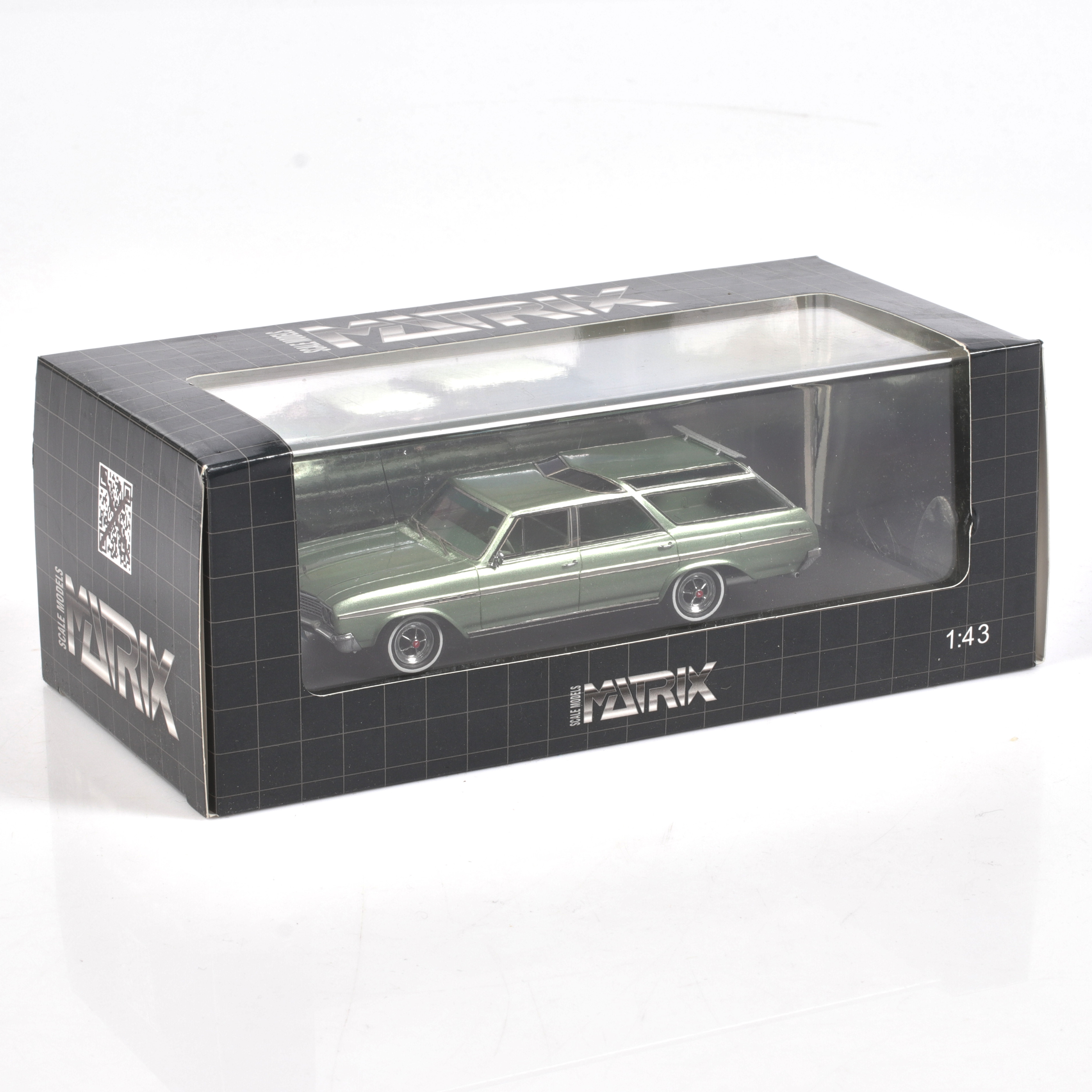 MODELLBIL, metall/resin, Buick Sport Wagon, 1965, Matrix Models, skala 1:43.