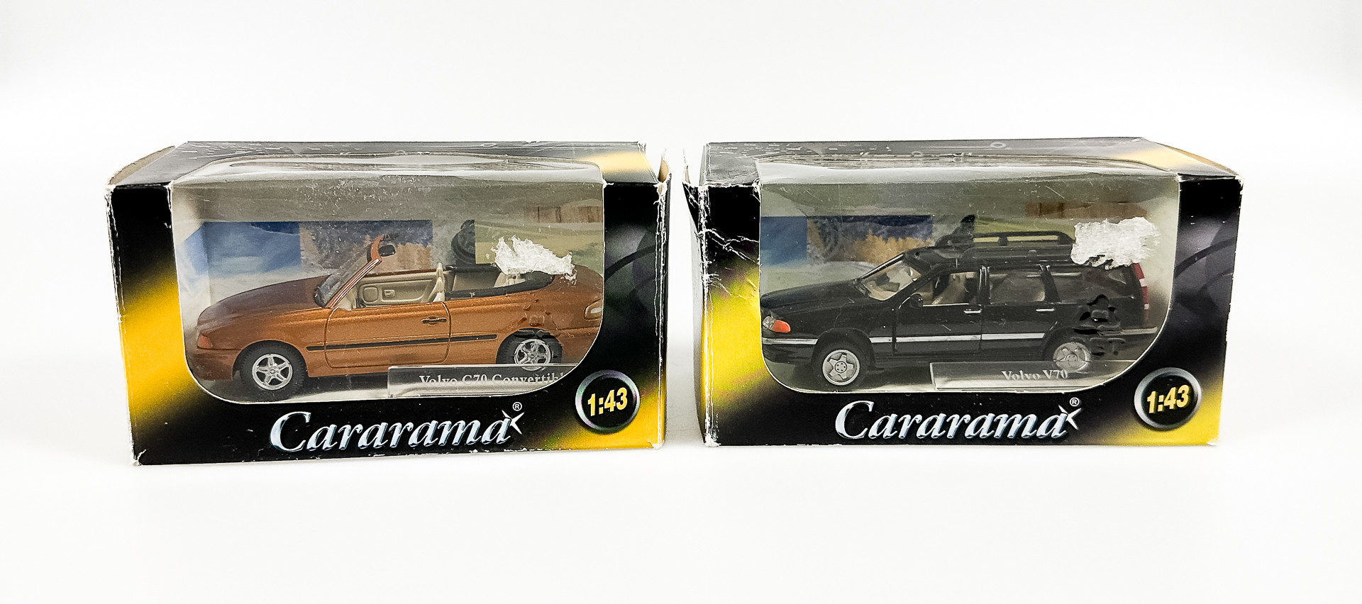 LEKSAKER, 2 st, Volvo, Cararama, 1:43.