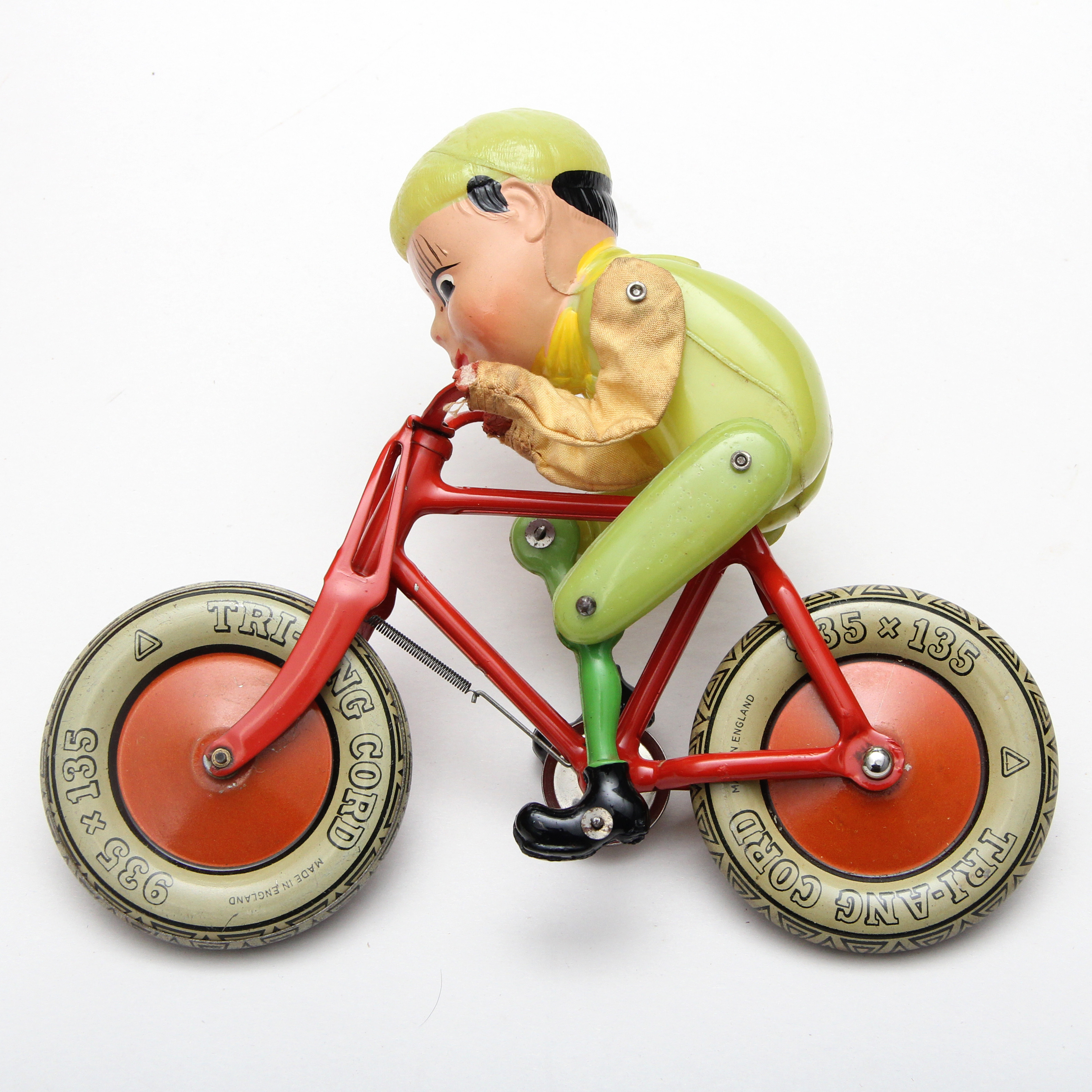 LEKSAK TRI-ANG, Gyro Cycle, plåt/plast, i originalask, 1938.