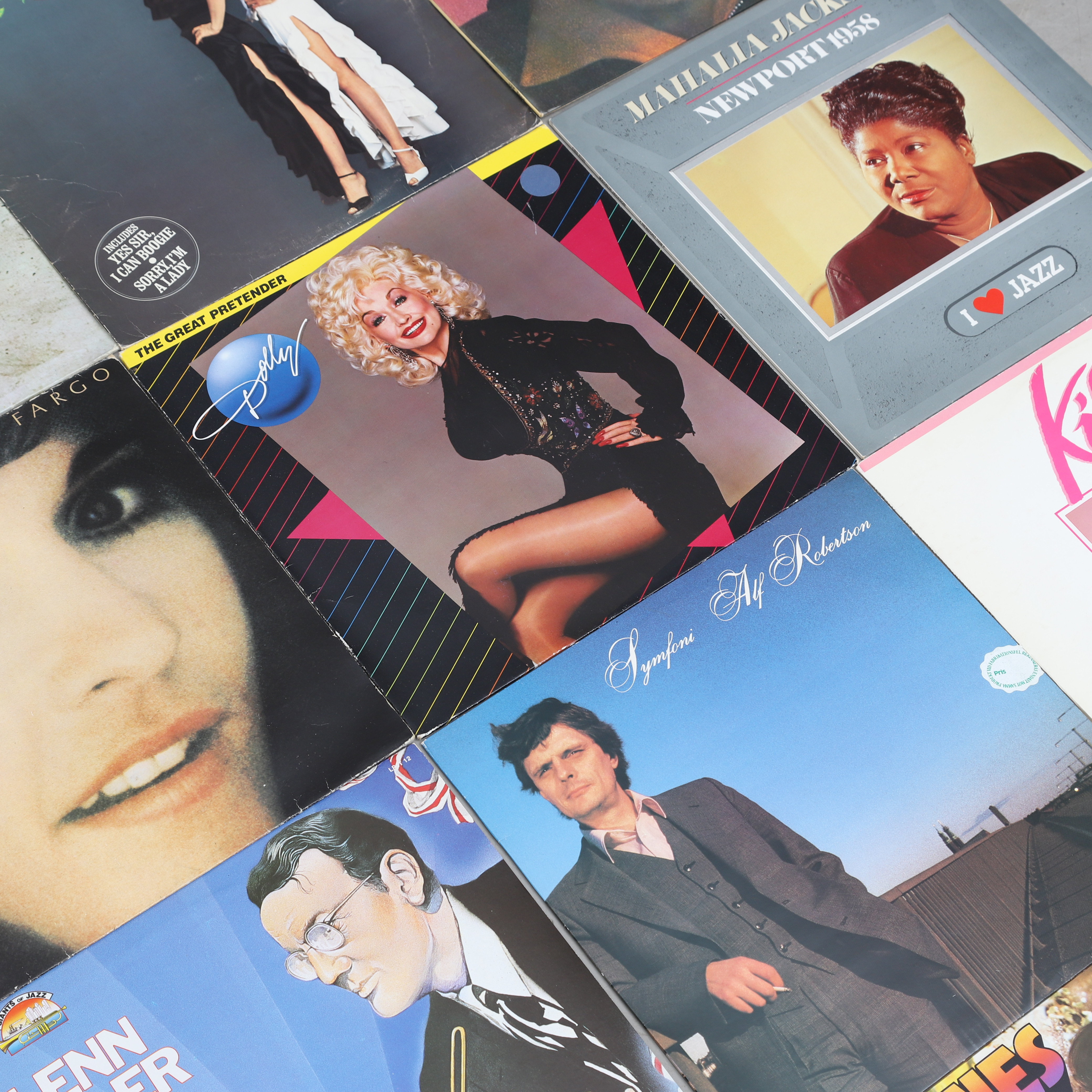 PARTI VINYLSKIVOR, blandade artister.