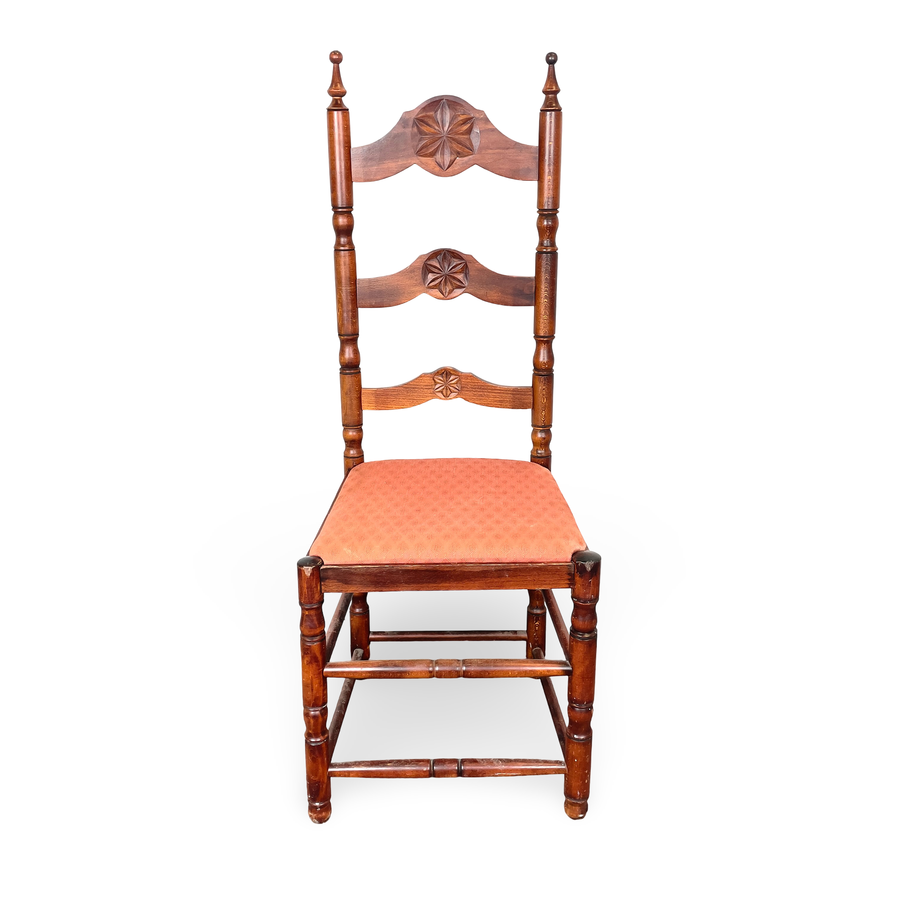 STOL. Nygotisk stil, trä, 1900-tal.