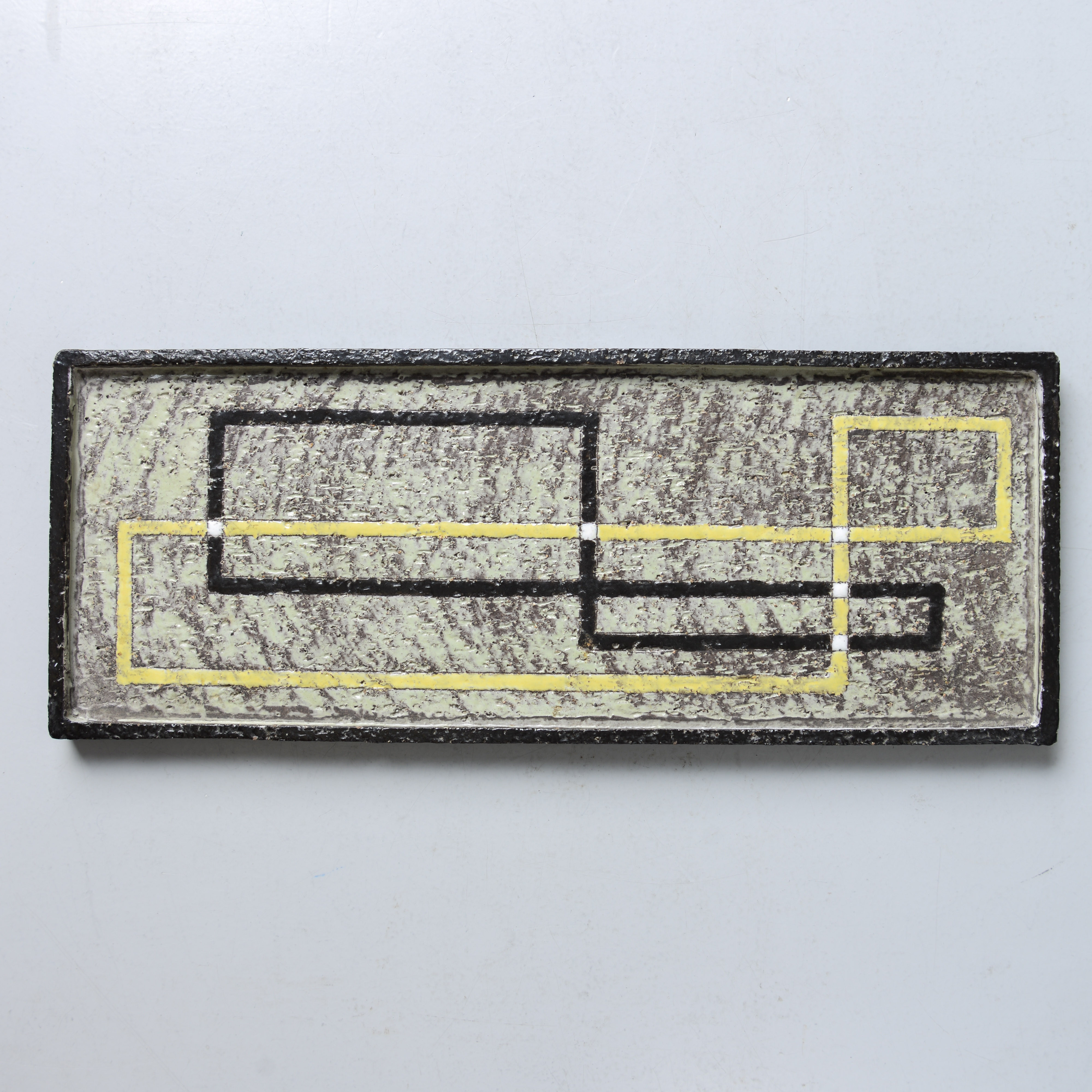 INGRID ATTERBERG. "Kort Serie" , fat, modell A19, Upsala-Ekeby, numrerad 82/100 samt signerad, 1956.