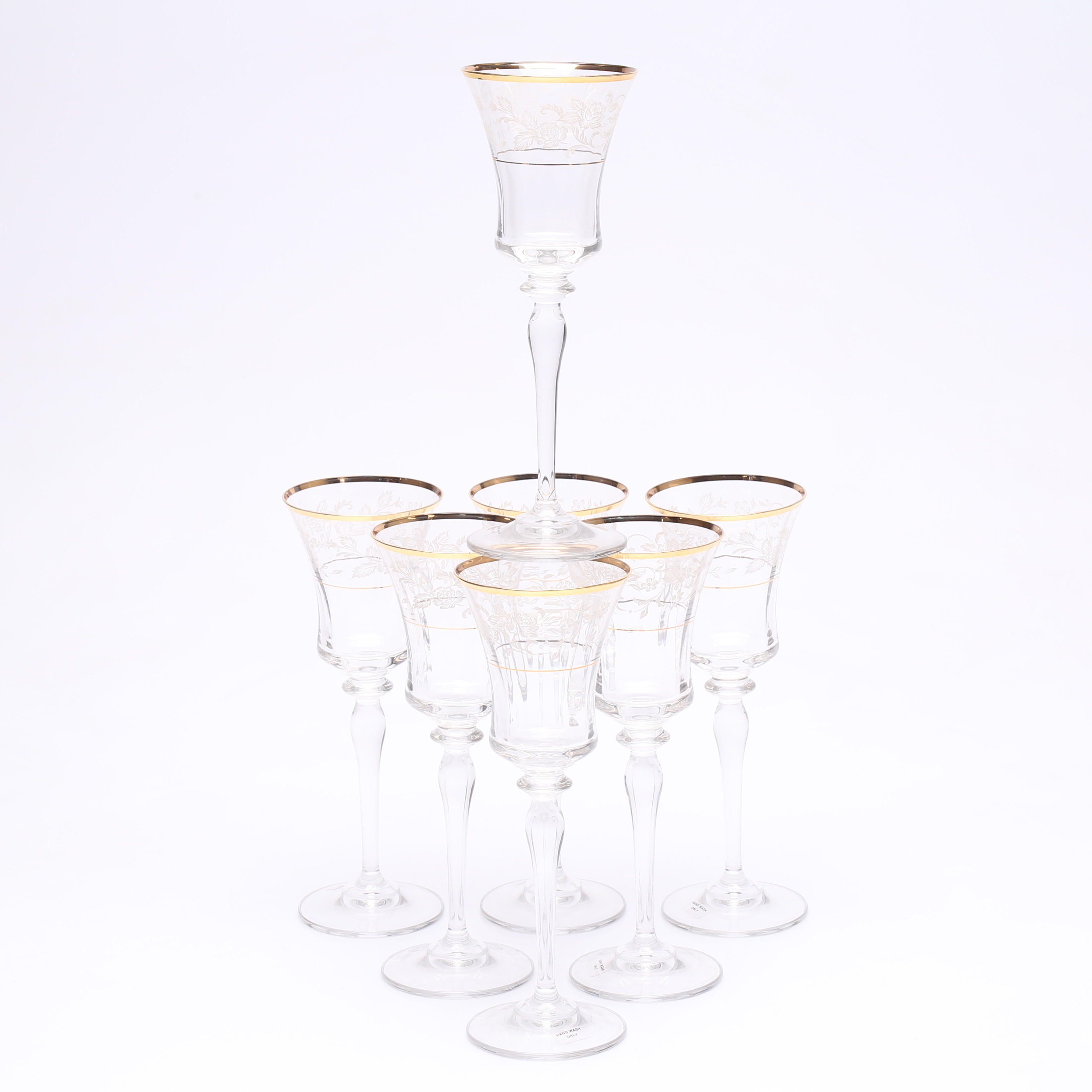 VINGLAS, 7st, troligen Duka.