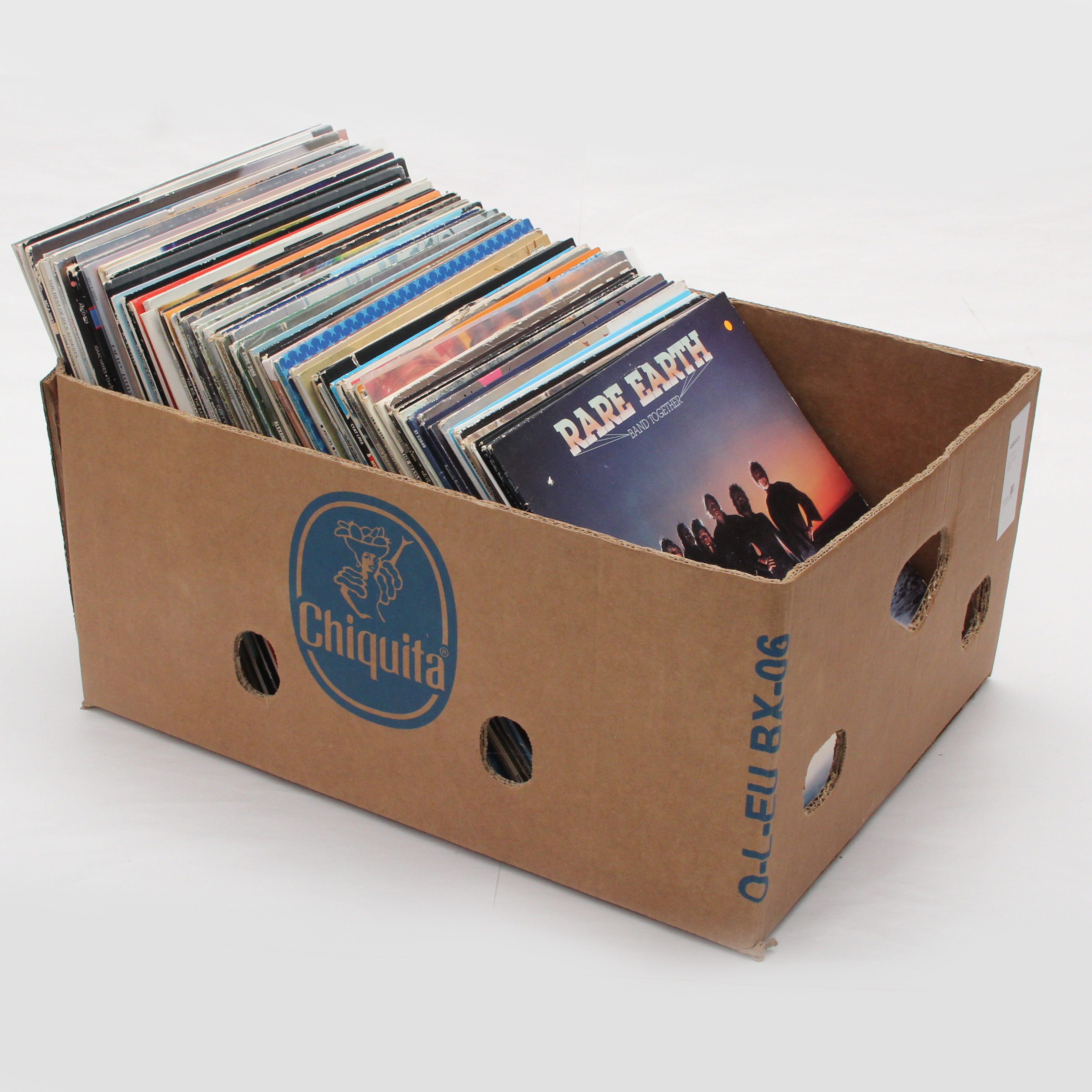 LP-SKIVOR, bland annat Beatles, Rolling Stones.