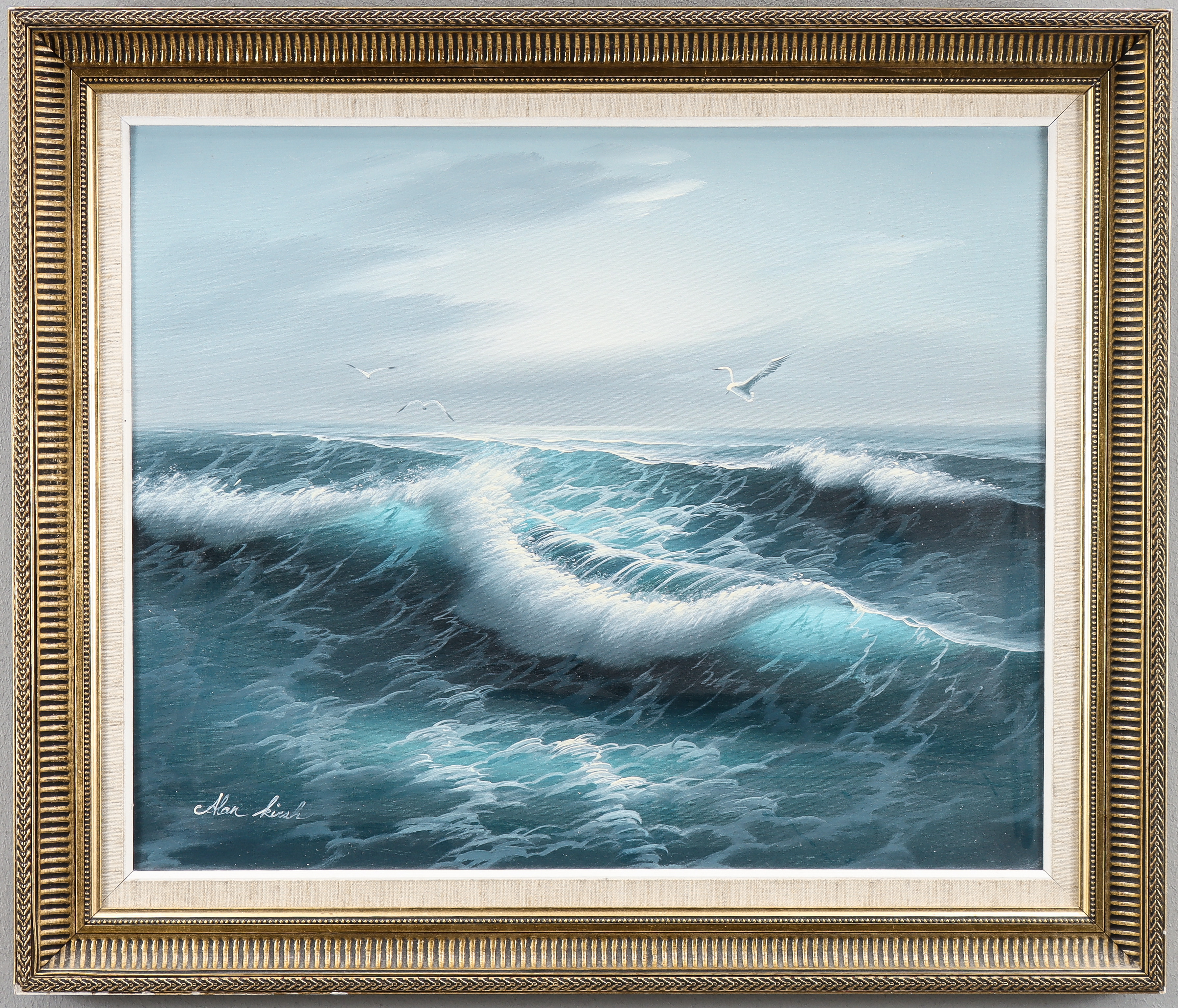 ALAN KIRSCH. Havsmotiv.