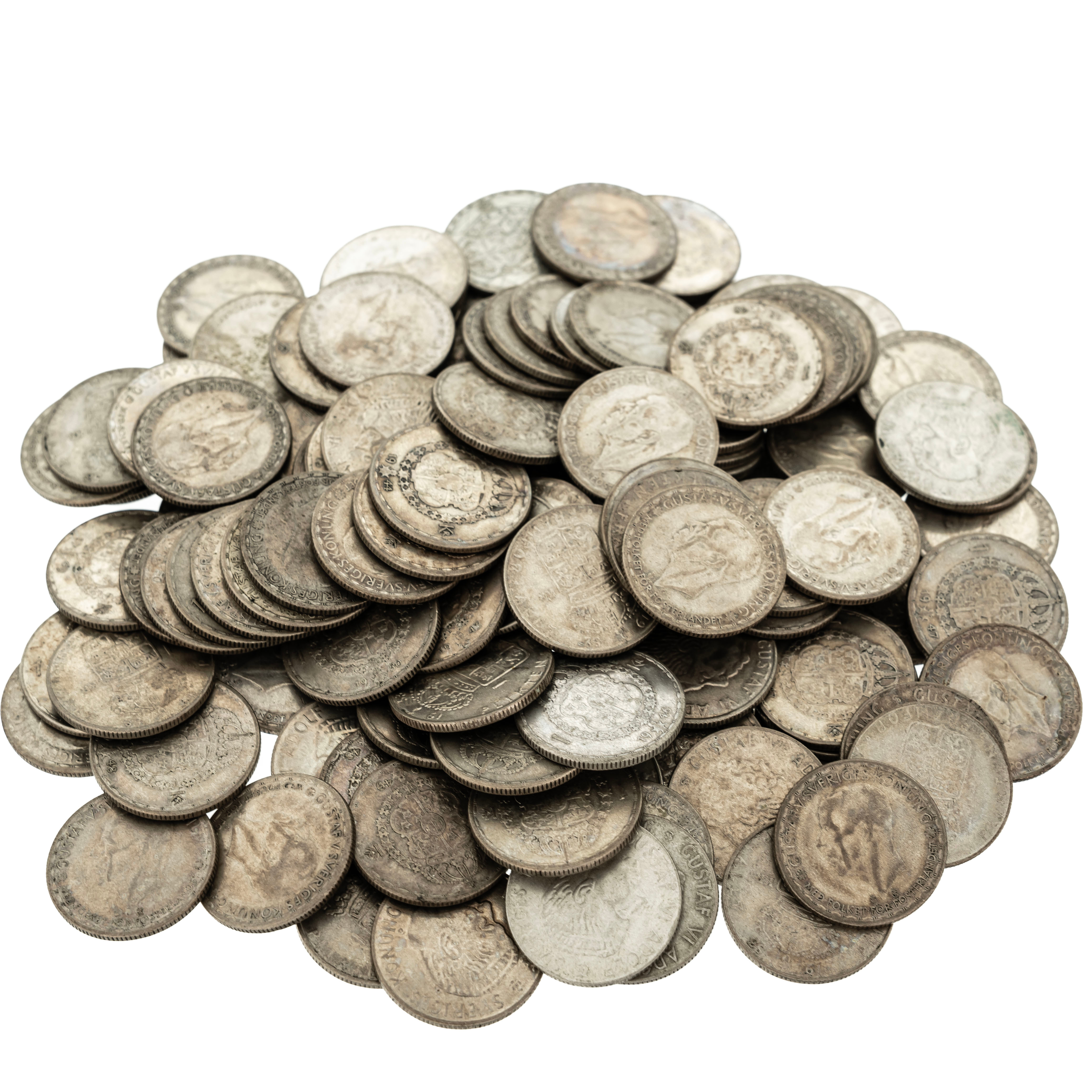 MYNT, 1 Krona, 153 st, Från år 1943-1959.