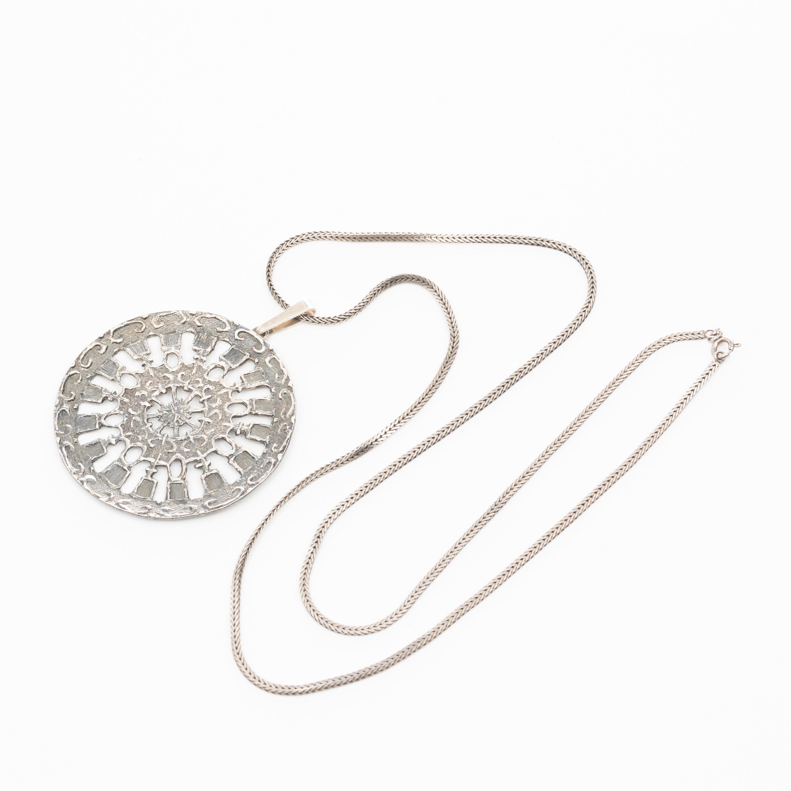 COLLIER, Sterlingsilver.