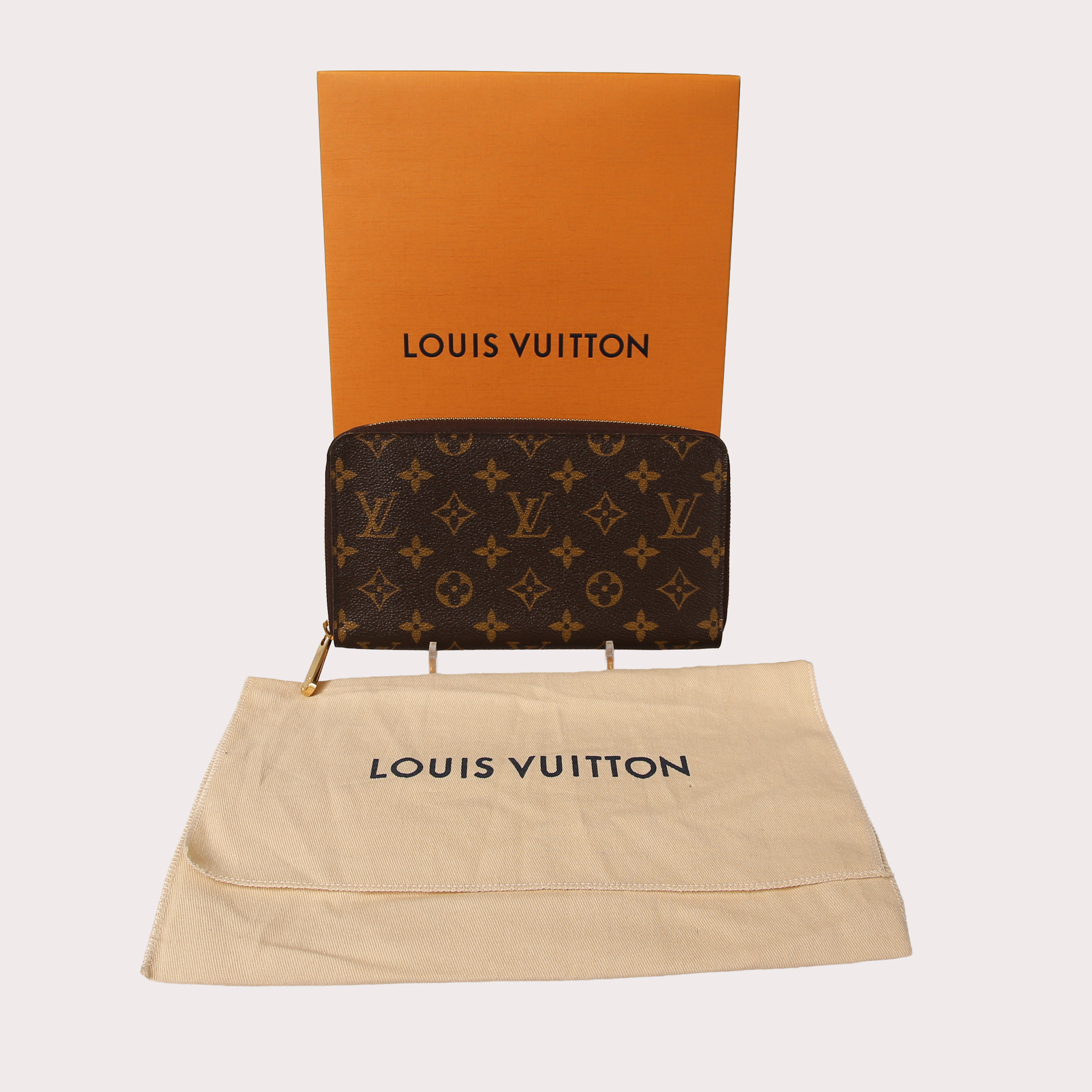 LOUIS VUITTON, Zippy Organiser, monogramcanvas med dustbag och originallåda, nyskick.