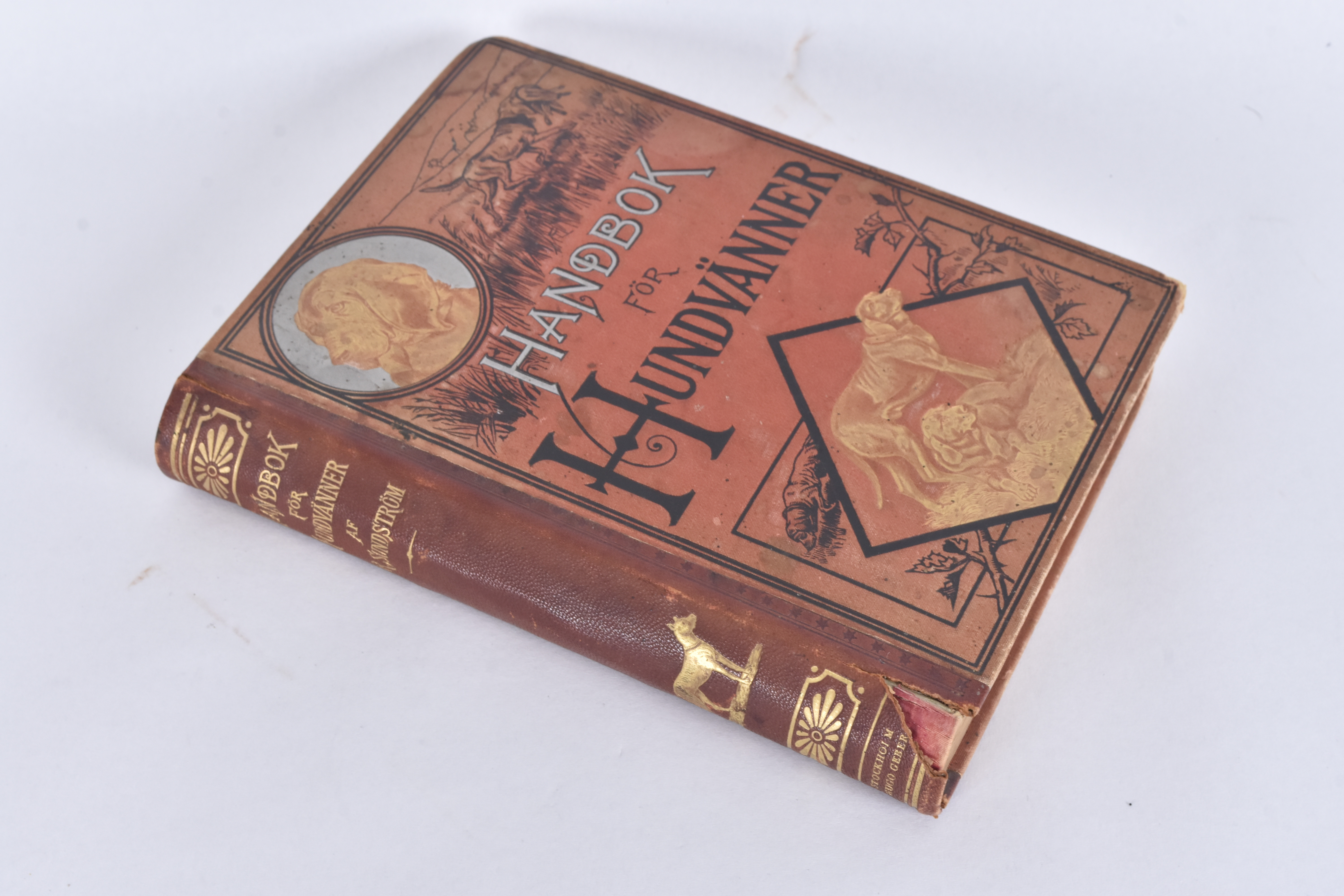 BOK, Handbok för hundvänner, CR Sundström, Stockholm 1889.