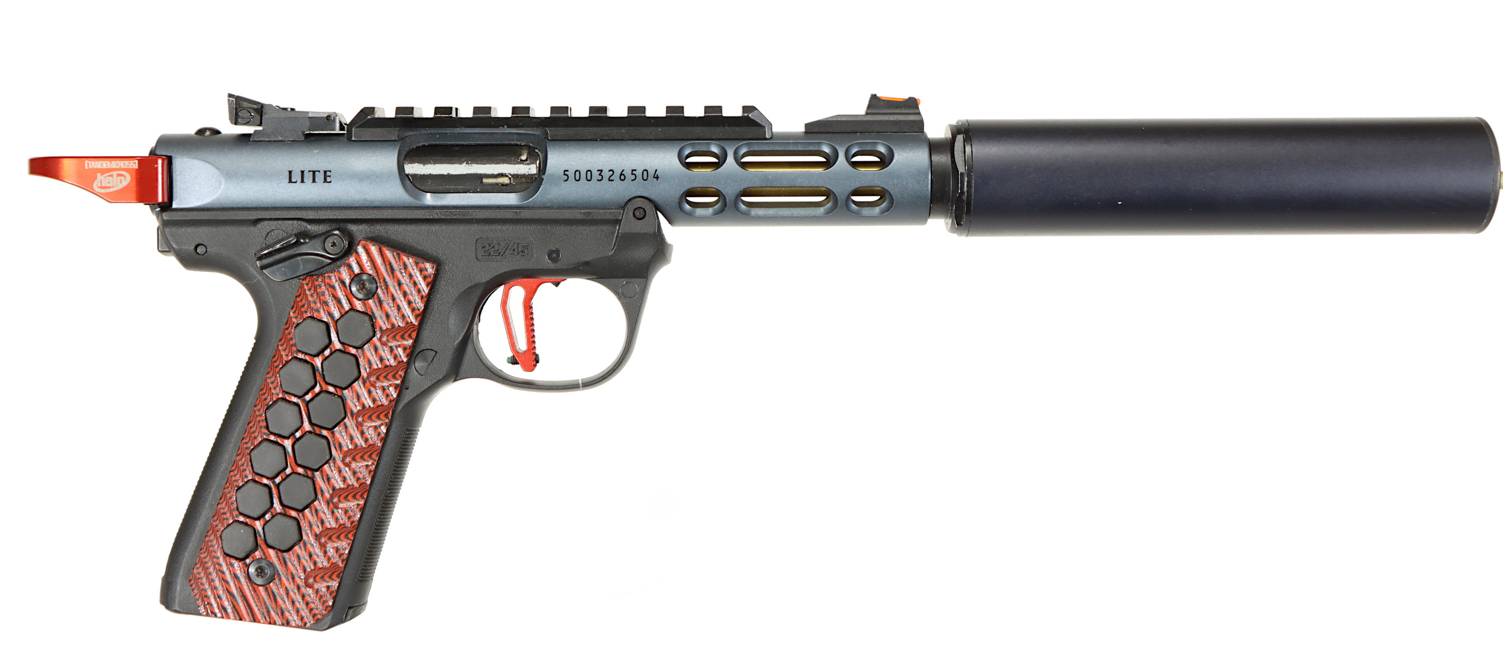 PISTOL, fabrikat Ruger, modell Lite, kaliber .22lr, tillv.nr 500326504, se-nr SE347811.