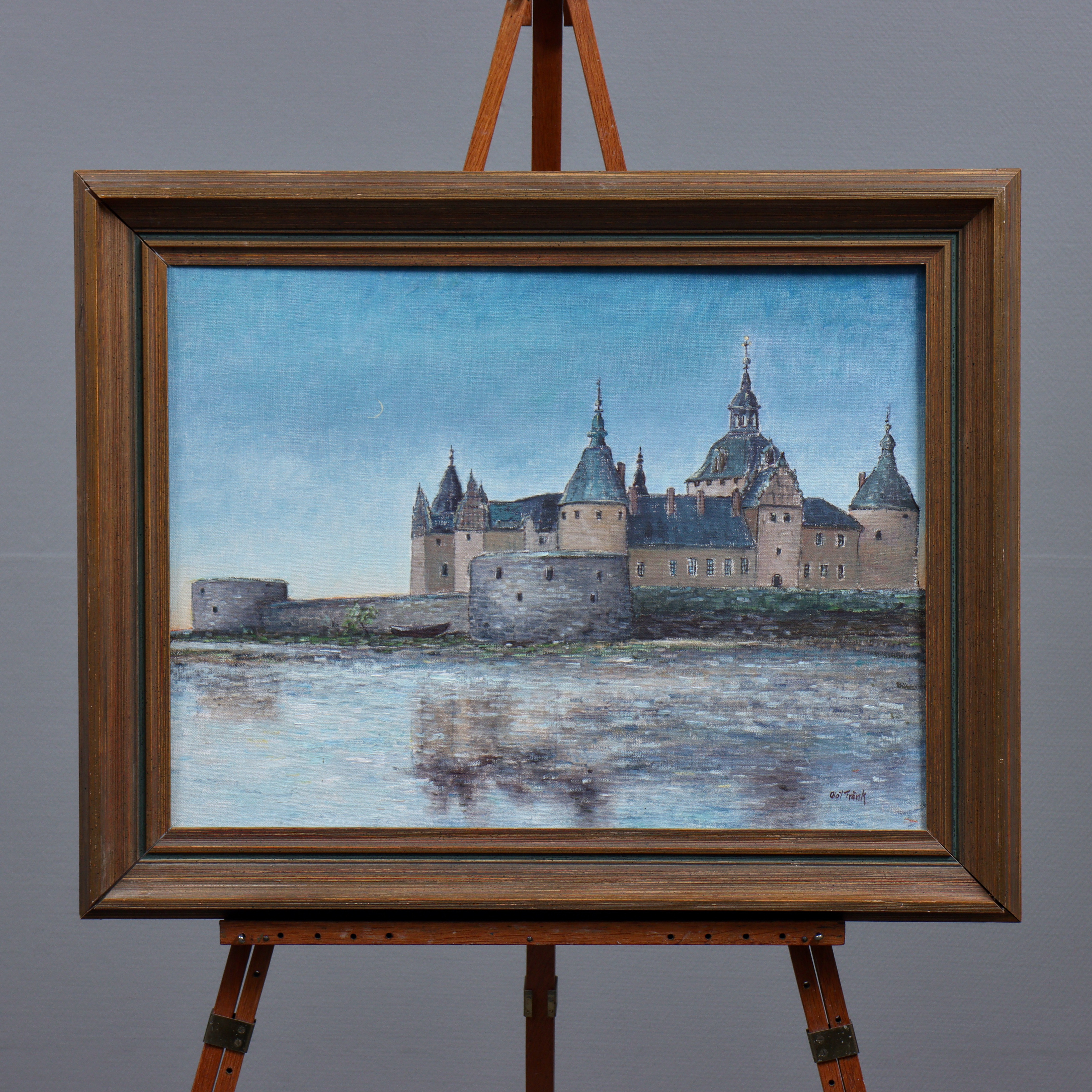 OLOF TRÄNK, OLJA PÅ DUK, SIGNERAD.