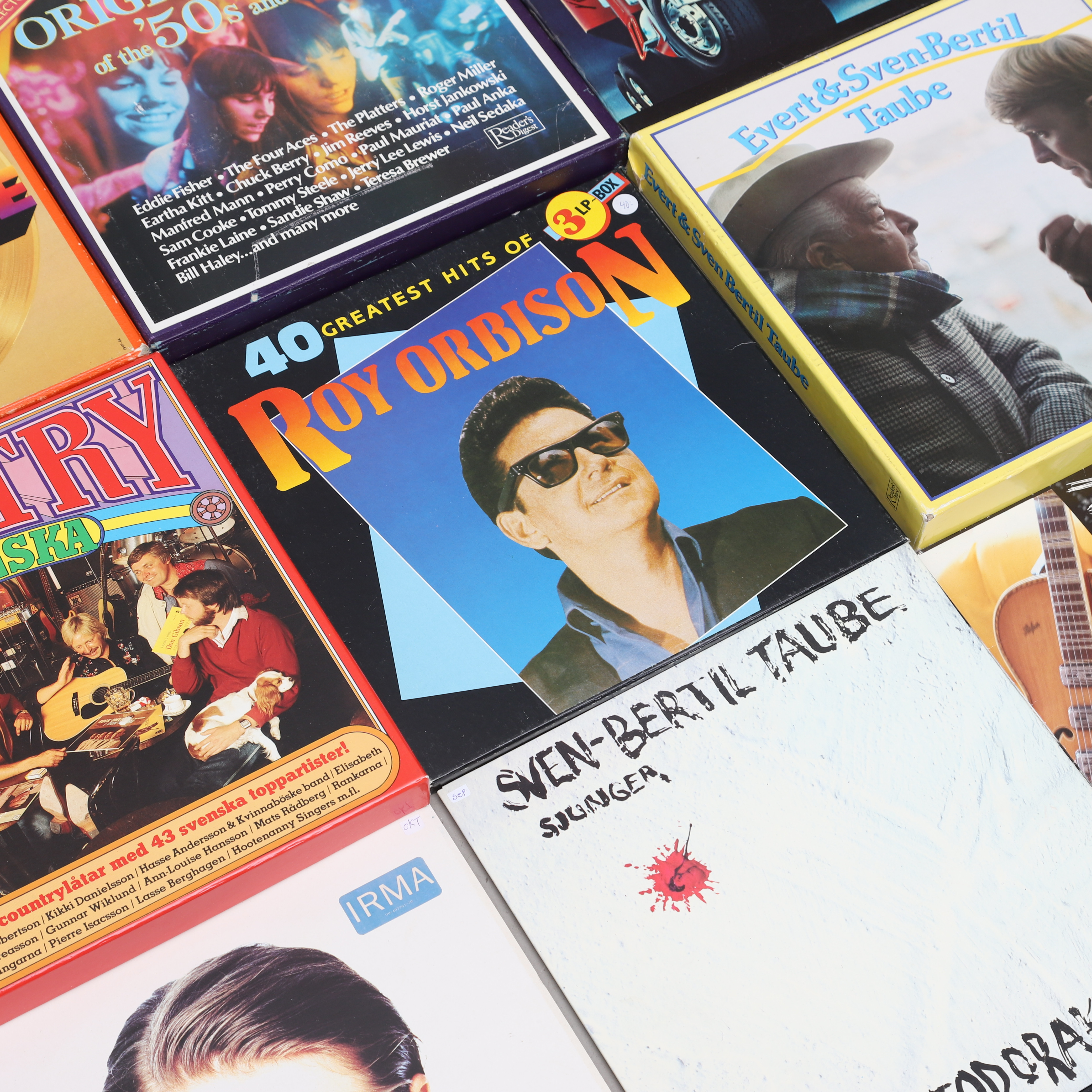 PARTI VINYLSKIVOR, olika länder.