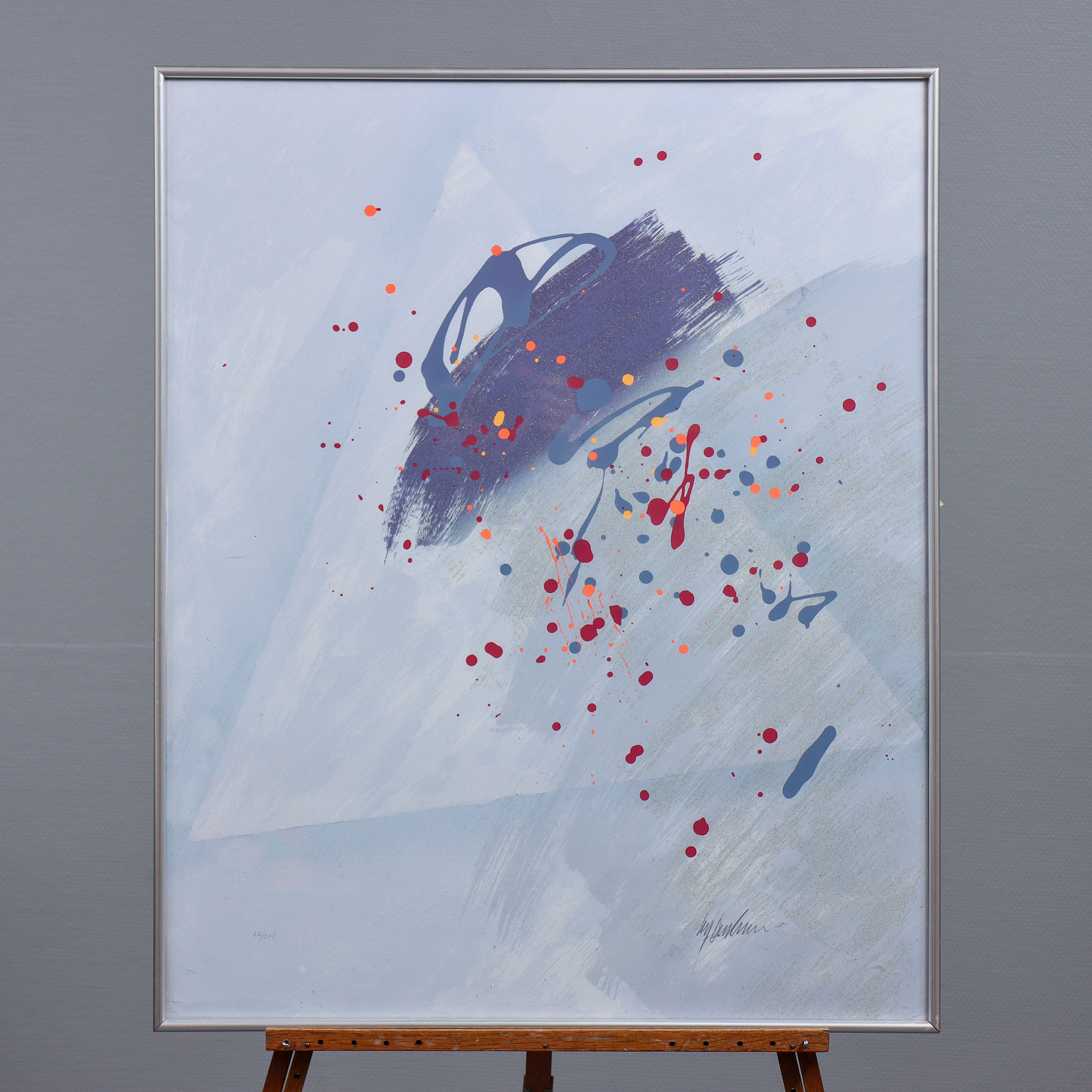 ULF ONSBERG. FÄRGLITOGRAFI 62/200, SIGNERAD.