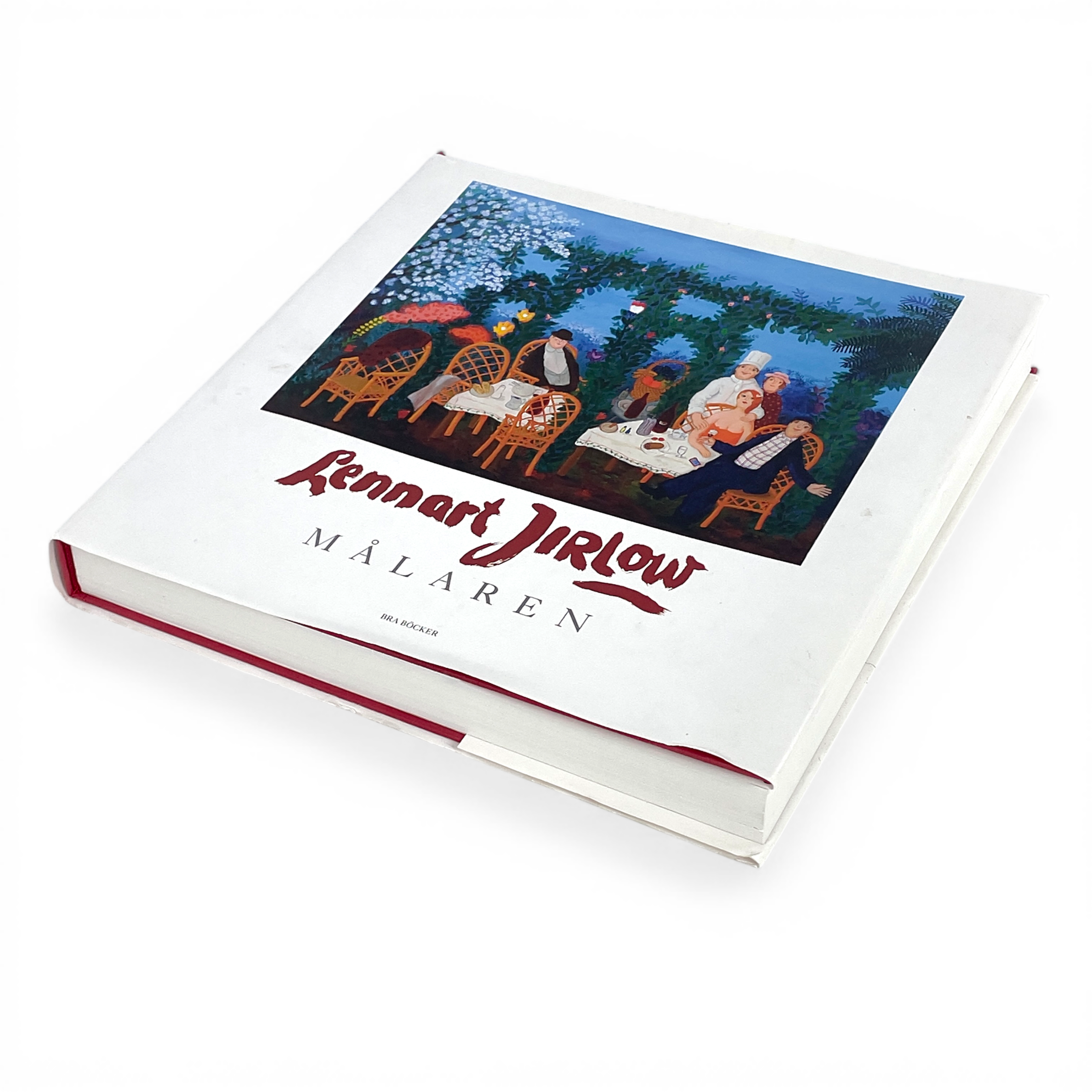 BOK. "Målaren", Lennart Jirlow, Bra Böcker, Malmö, 2005.