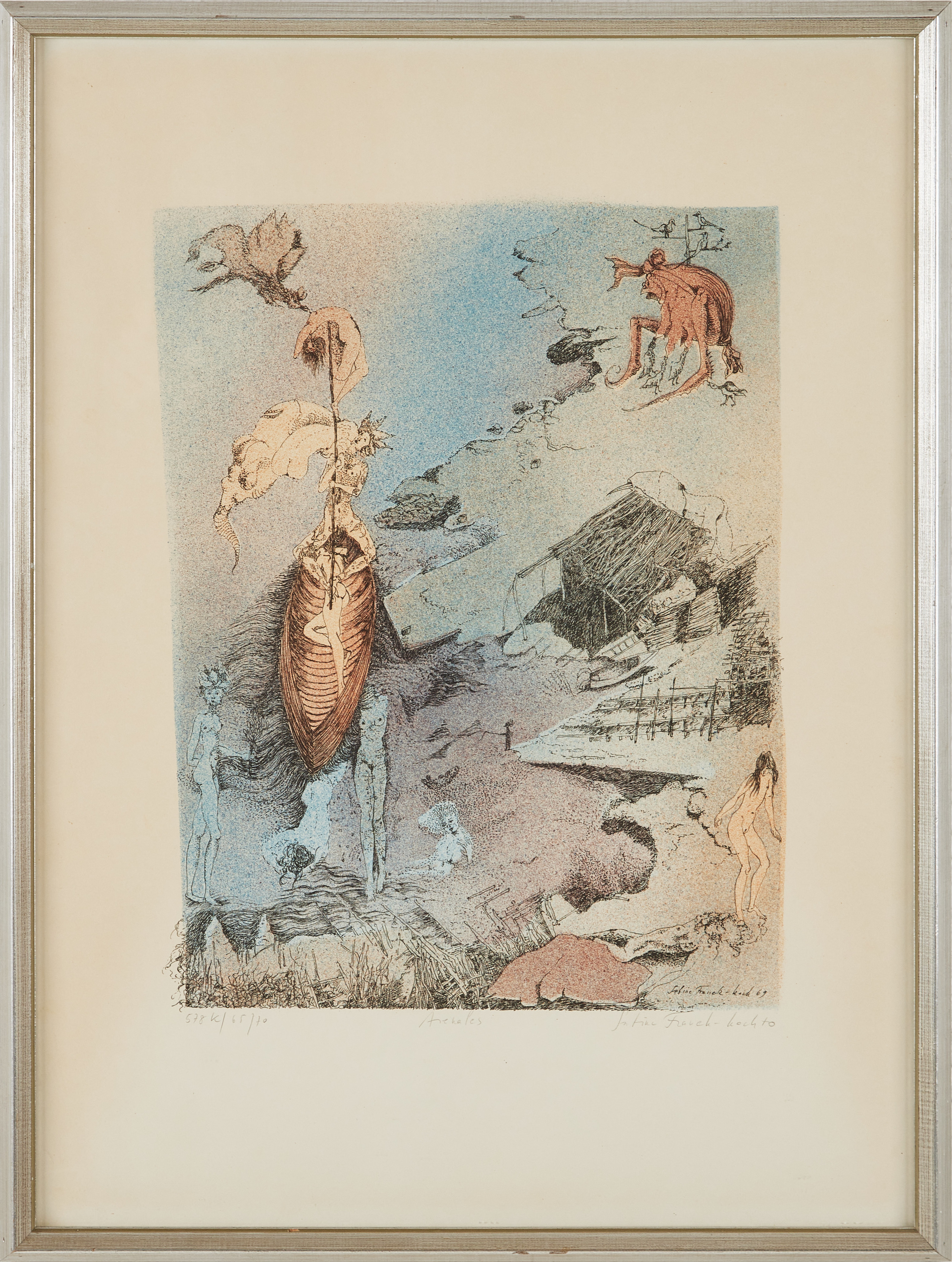 SABINE FRANEK-KOCH (TYSKLAND FÖDD 1939). "Arekales".