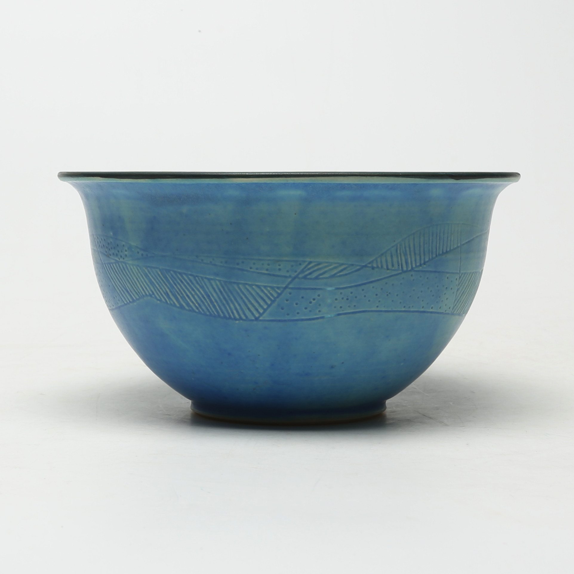 GUNILLA LUNDBERG. SKÅL, signerad, modern.