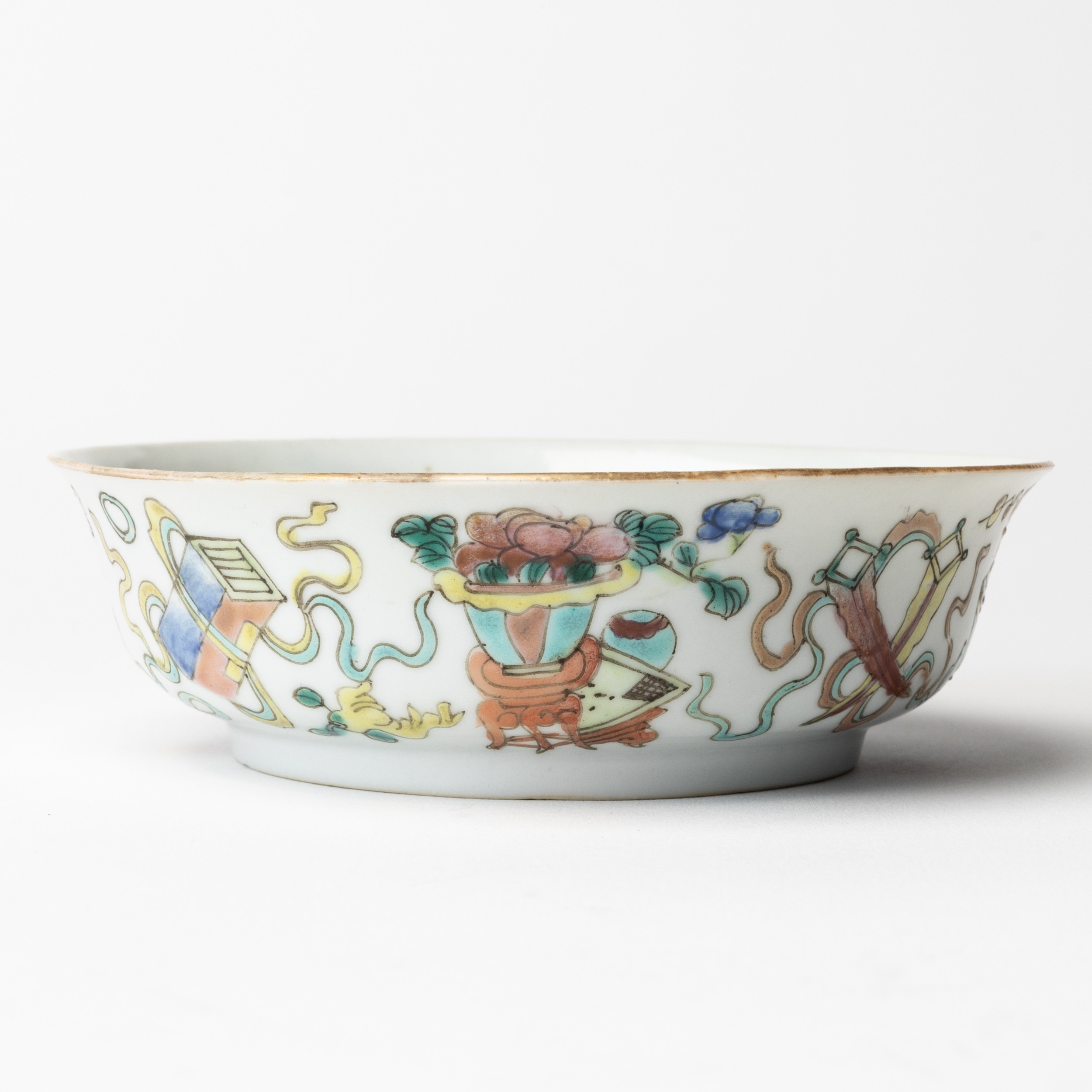 FAT, porslin, Kina ,bär märkning,1800-tal.