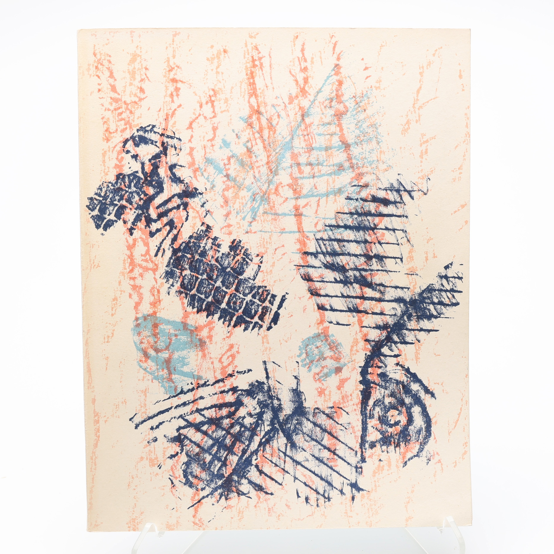 MODERNISM. XX:E SIÉCLE NOUVELLE SERIE NO. 23 1964 MED ORIGINALLITOGRAFI AV MAX ERNST.